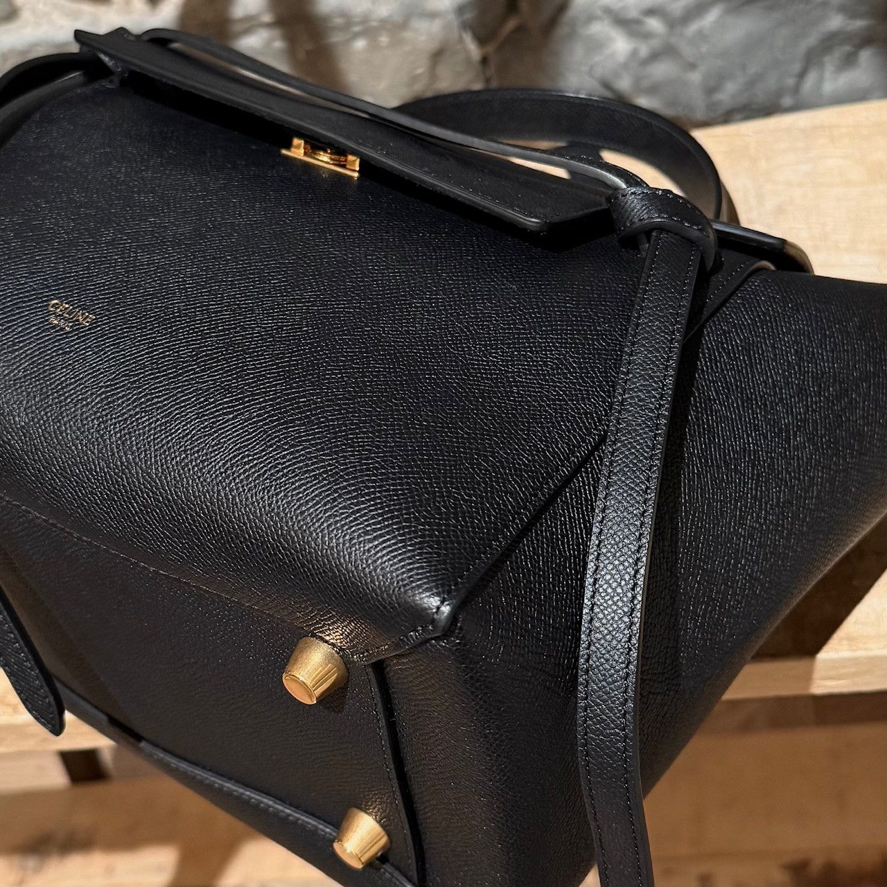 Celine Celine 2018 Black Leather Mini Belt Bag Size ONE SIZE - 10 Thumbnail