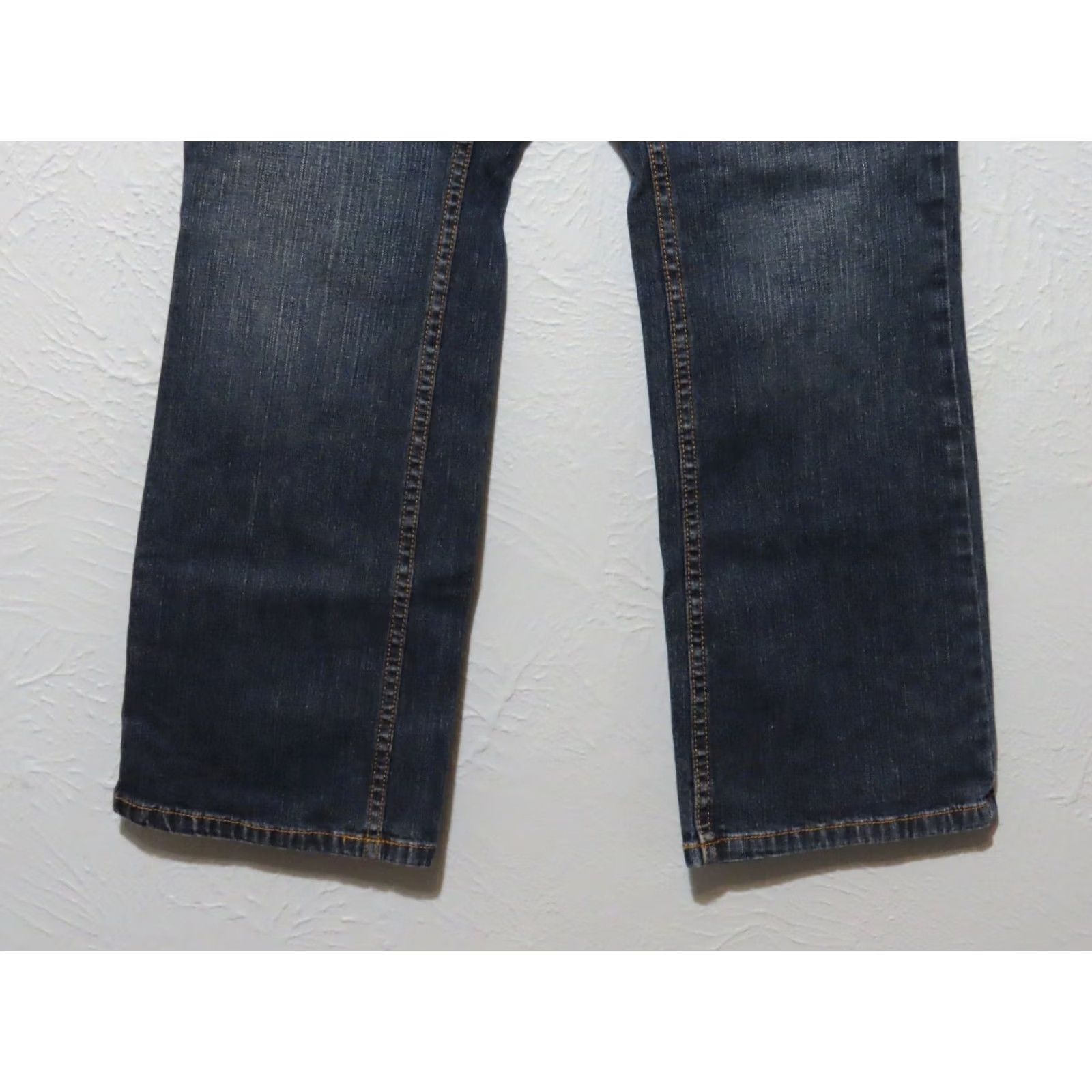 Vintage LL Bean Jeans Women 6P Blue Denim Classic Fit Straight Leg 5-Pocket Zip Button Mid Rise Size 28" / US 6 / IT 42 - 2 Thumbnail