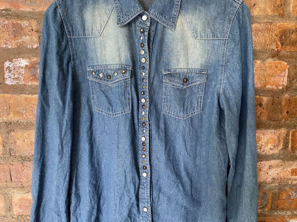 Isamu Katayama Backlash Ungrid Japan Stud stone and hem fringe Size US S / EU 44-46 / 1 - 4 Thumbnail