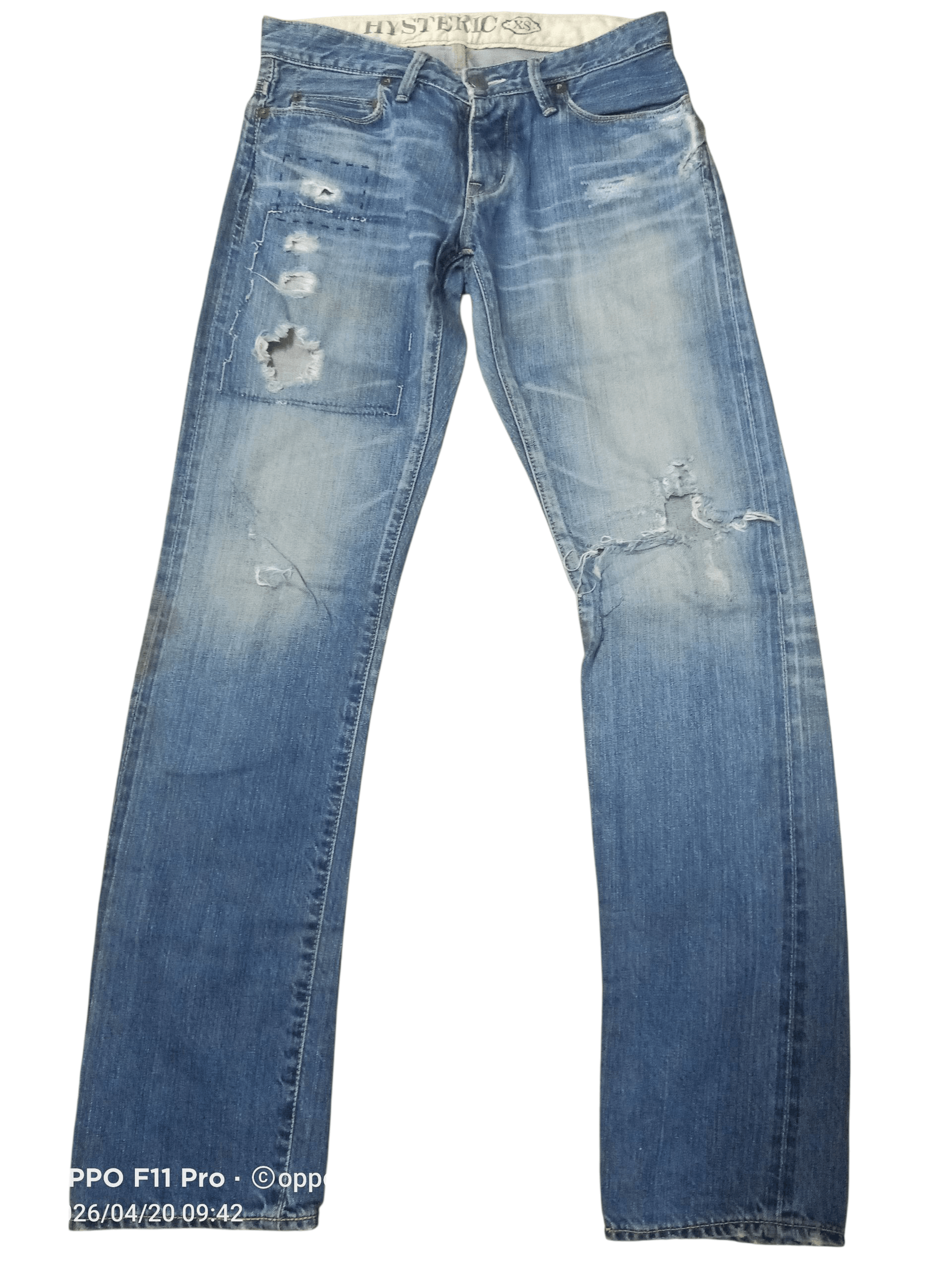 Hysteric Glamour 💥 Hystric Glamour Selvedge Flare Denim 💥 Size US 28 / EU 44 - 1 Thumbnail