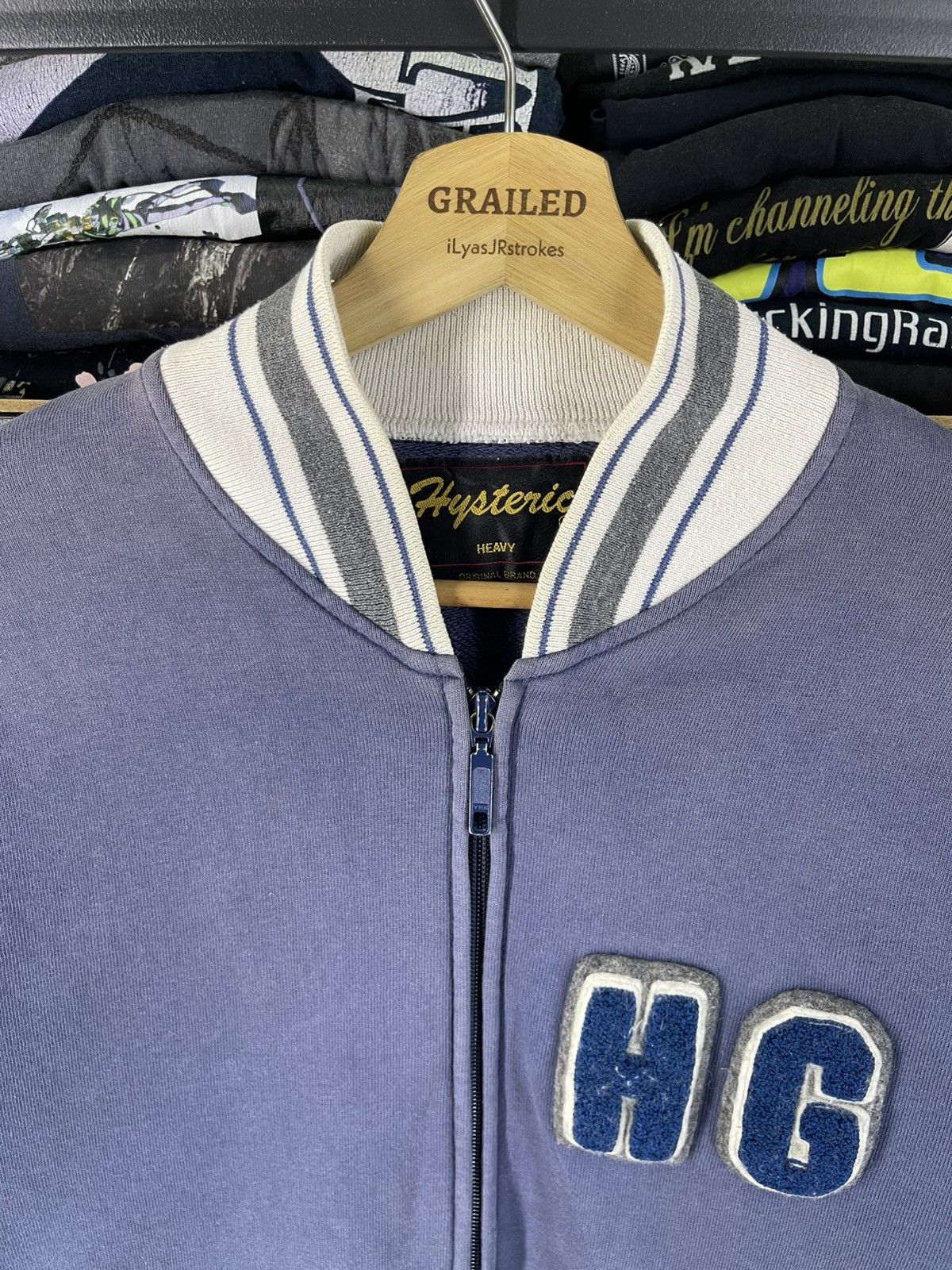 Hysteric Glamour Vintage 90's Hysteric Glamour Heavy Metal Sweater HG Logo Size US M / EU 48-50 / 2 - 21 Thumbnail