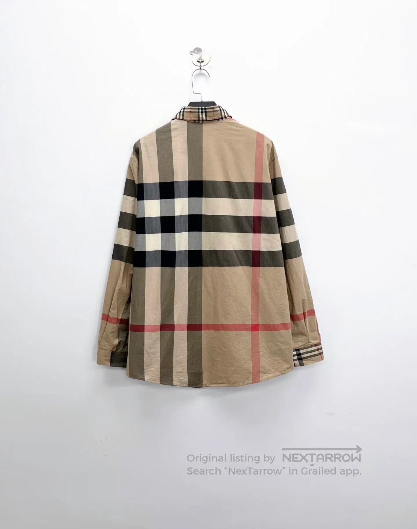 Burberry Burberry Red Check Shirt Jacket. Size US M / EU 48-50 / 2 - 2 Thumbnail