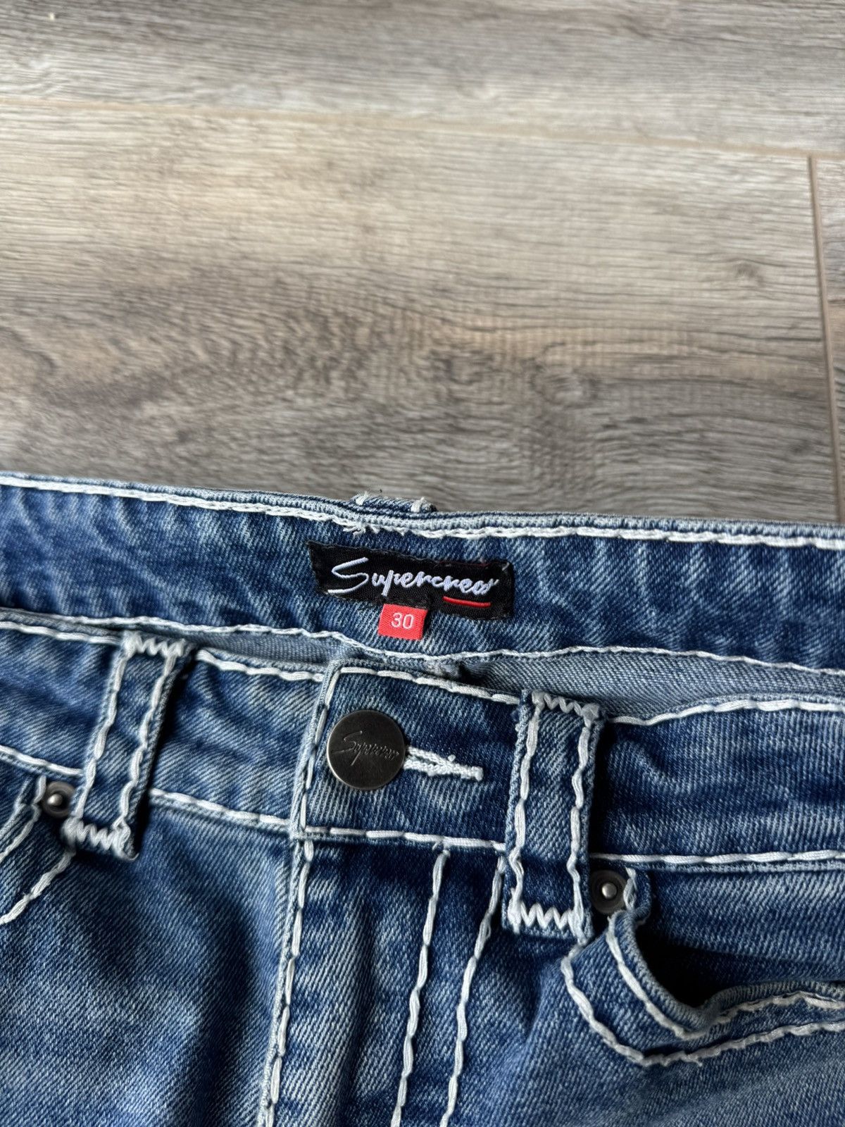 If Six Was Nine Vintage If Six Was Nine Supercrew Baggy Skate Jeans Size US 30 / EU 46 - 11 Thumbnail