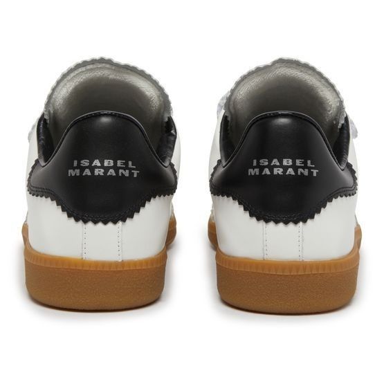 Isabel Marant ISABEL MARANT Beth White Leather Sneakers New & Authentic (W Size US 9 / IT 39 - 3 Thumbnail