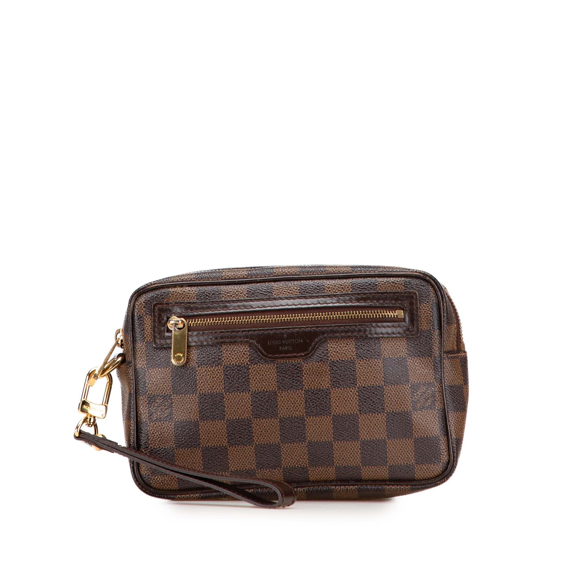 Louis Vuitton Damier Ebene Pochette Billets Macao Size ONE SIZE - 1 Thumbnail