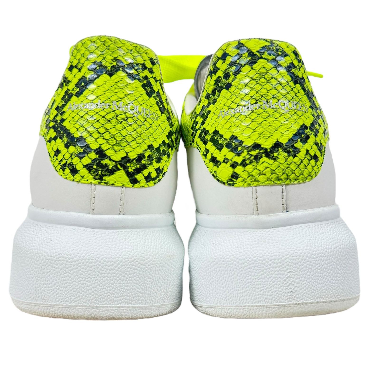 Alexander McQueen Alexander Mcqueen Oversized Python Print Sneakers Leather Size US 10.5 / IT 40.5 - 5 Thumbnail