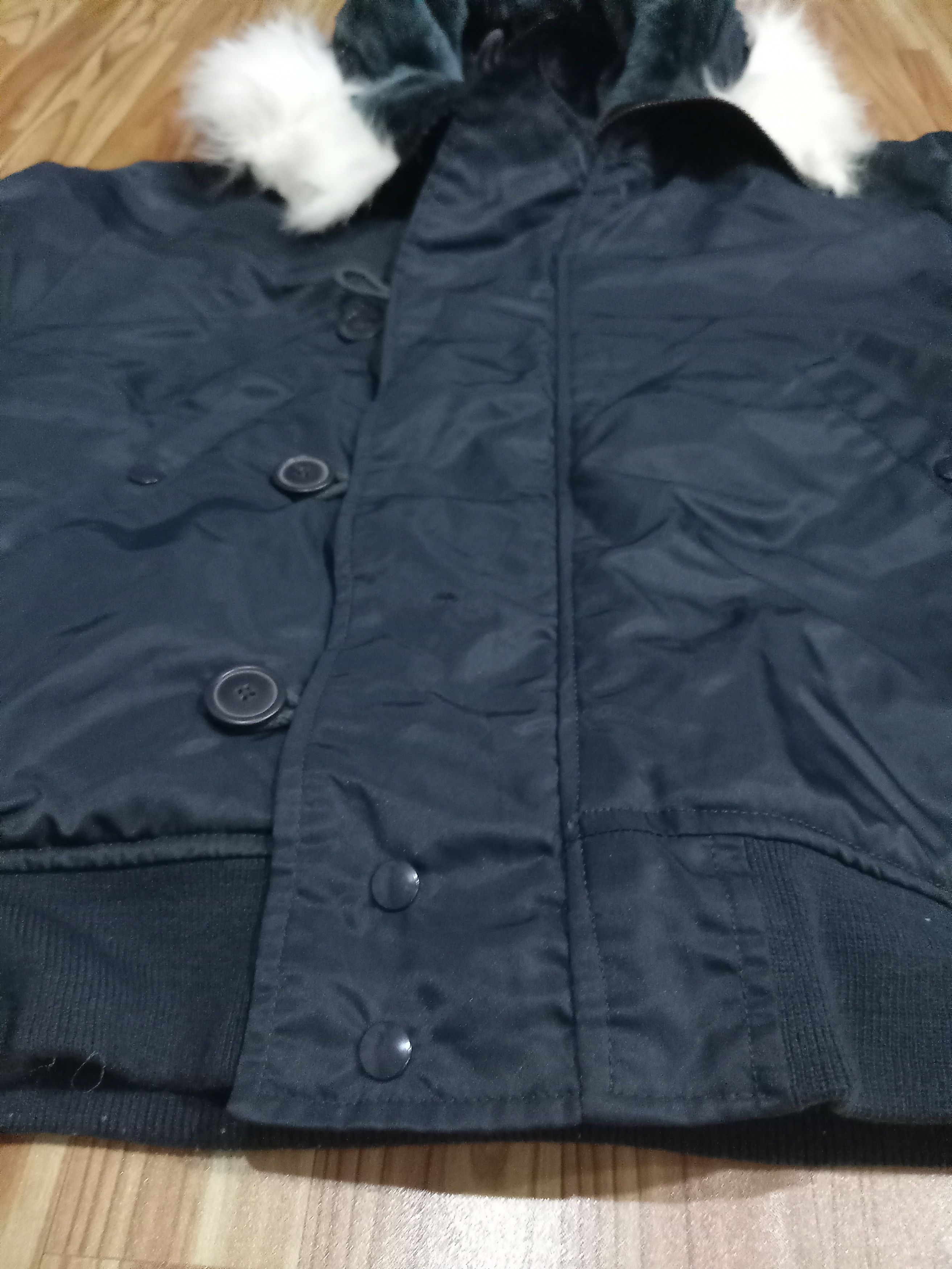 Vintage Vintage jacket flying attached hood bombers jacket Size US M / EU 48-50 / 2 - 3 Thumbnail
