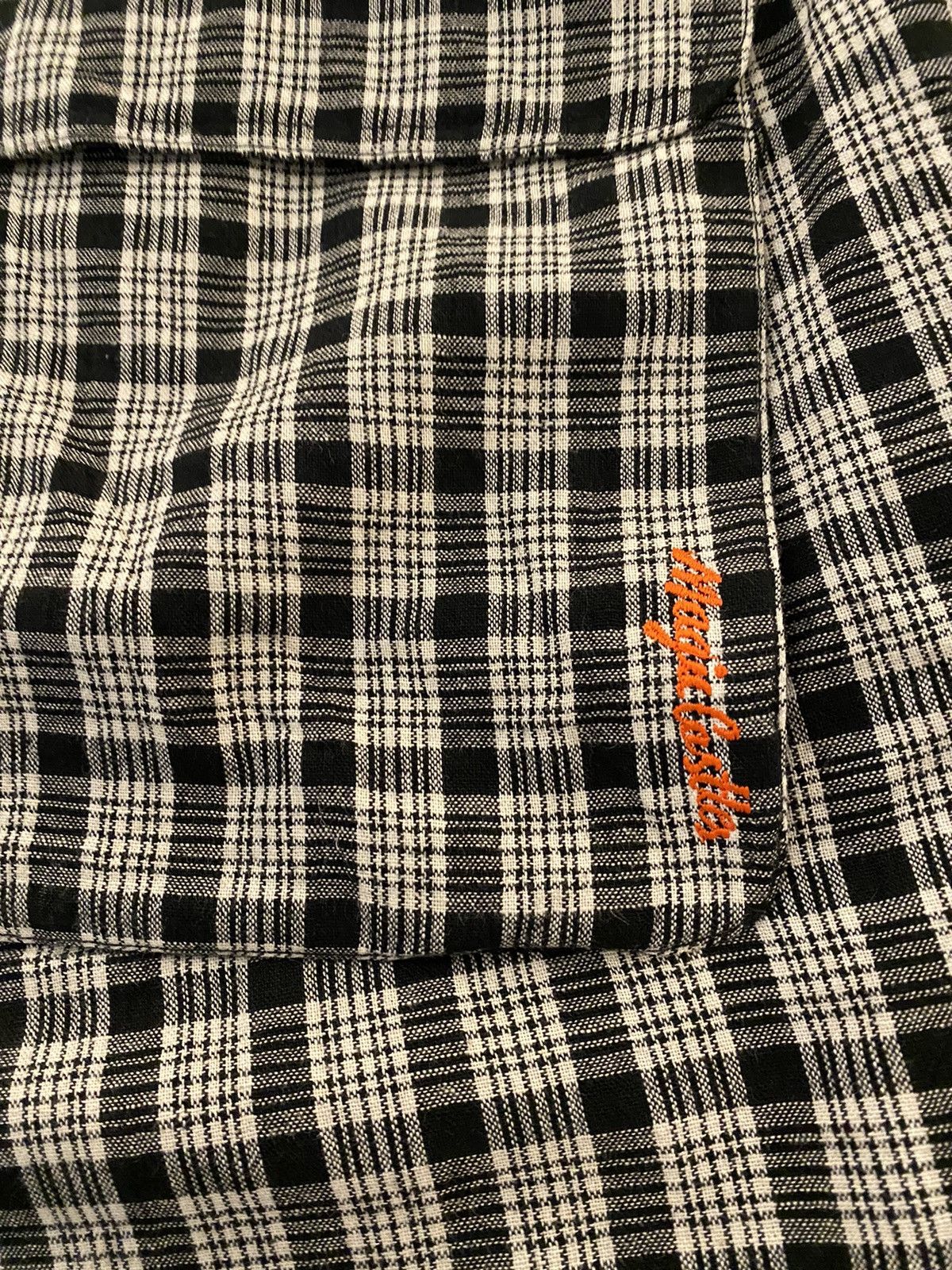 Other Magic Castles Beyond Short Black Ecru Check XL Size US 36 / EU 52 - 17 Thumbnail