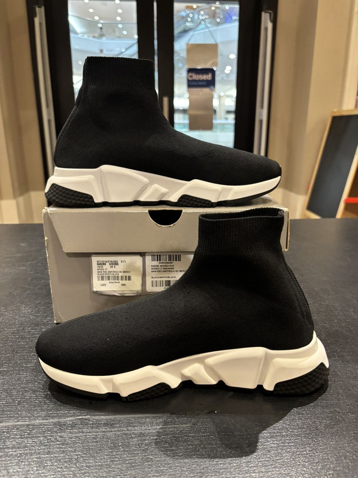 Balenciaga Balenciaga Sock Runner Black Size US 6 / EU 39 - 2 Thumbnail