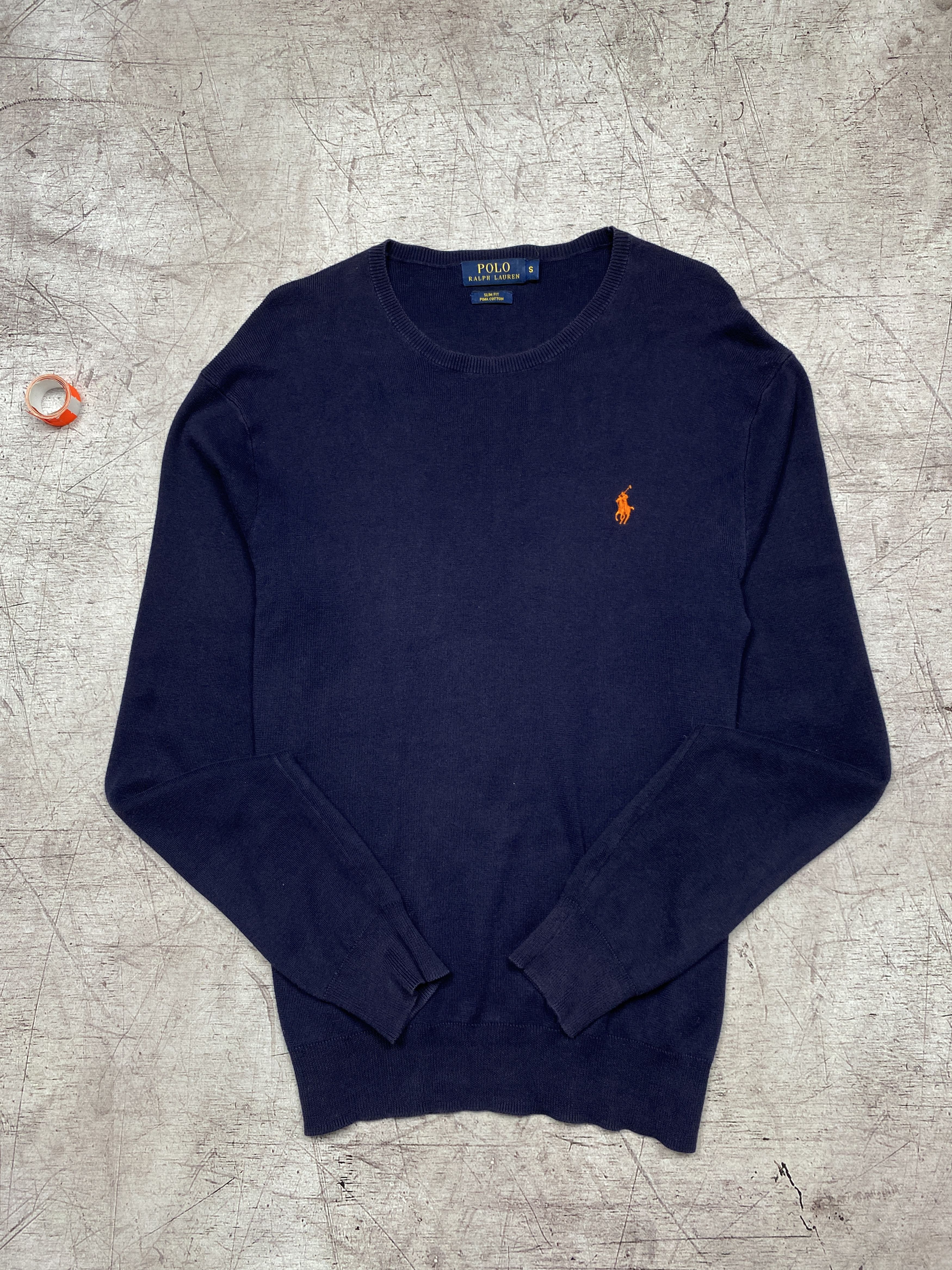 Polo Ralph Lauren Polo Ralph Lauren Vintage Mens Crew Neck Sweater Size US S / EU 44-46 / 1 - 1 Thumbnail