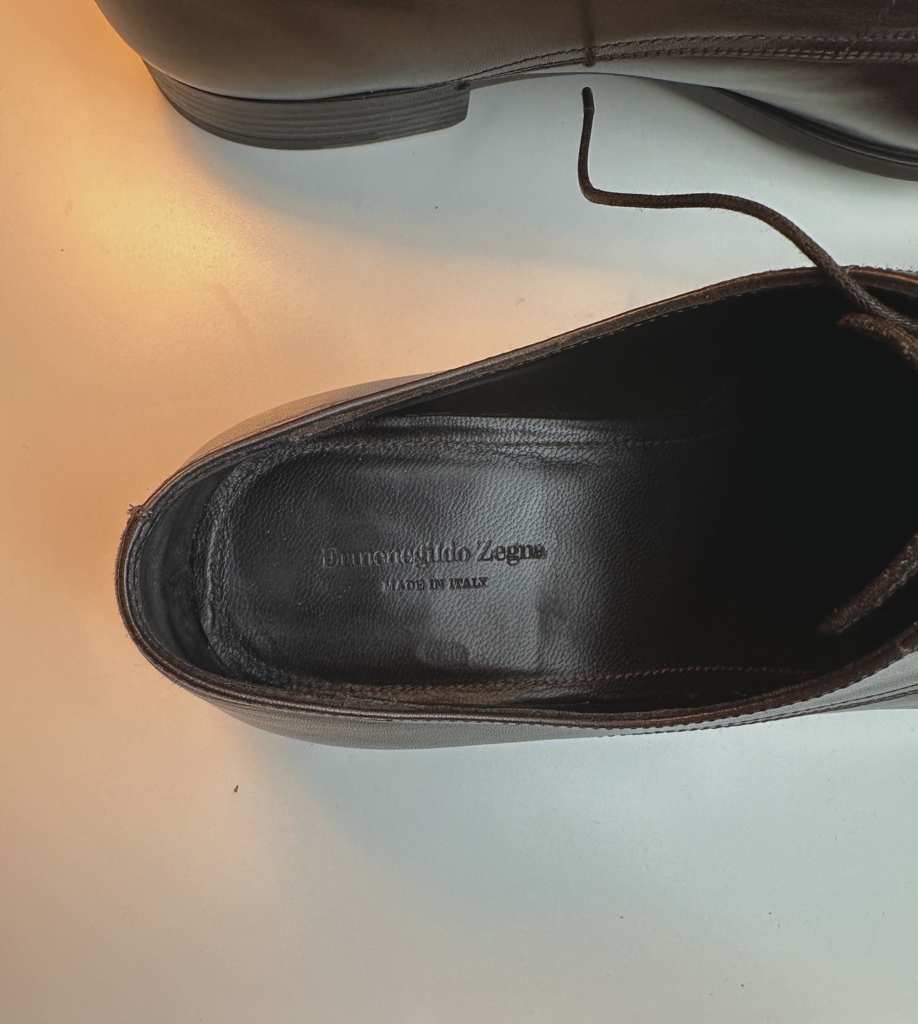 Ermenegildo Zegna Men's derby shoes Ermenegildo Zegna Size US 10.5 / EU 43-44 - 5 Thumbnail