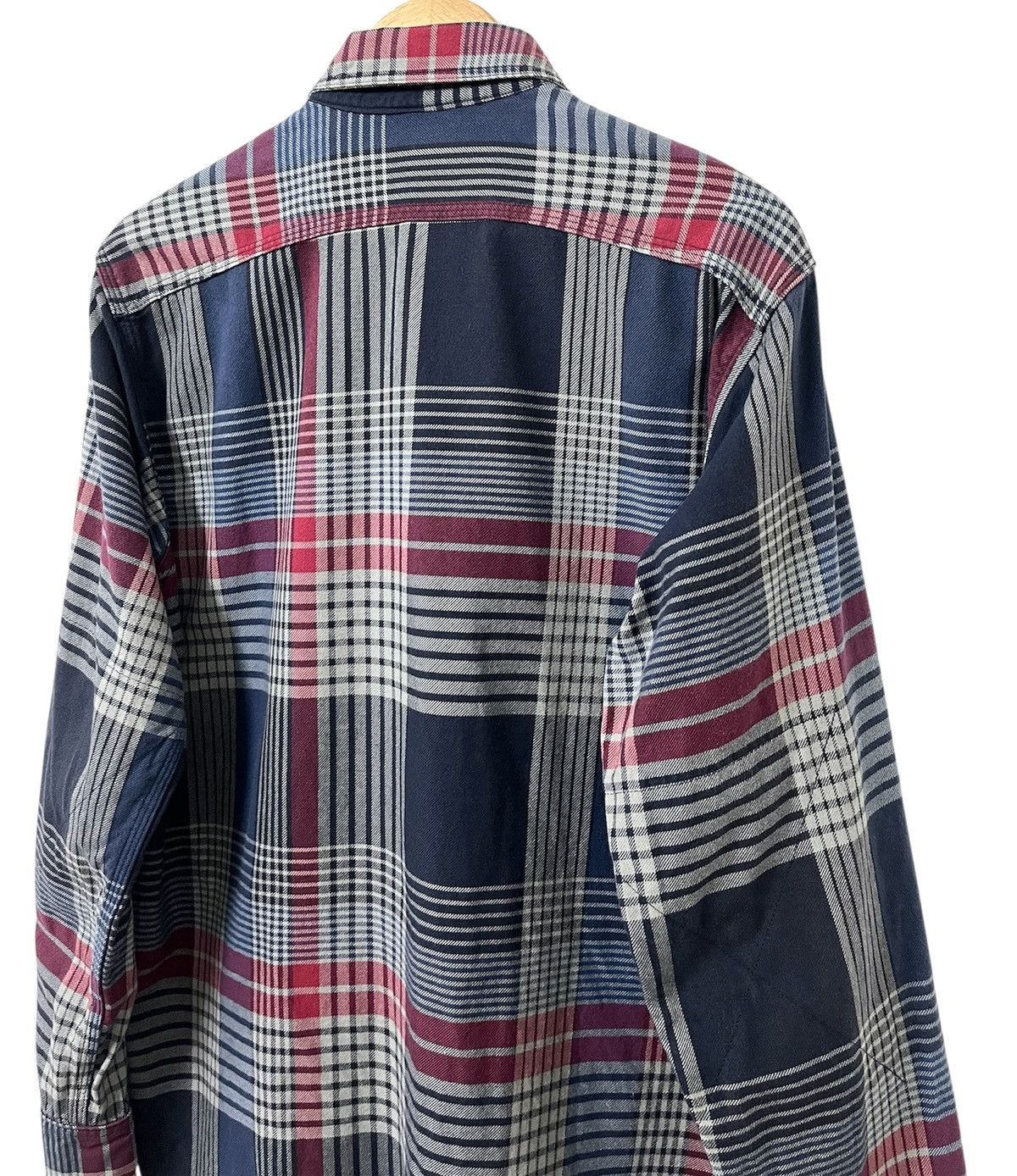 Engineered Garments ENGINEERED GARMENTS CHECKED PLAID WORK SHIRT Size US S / EU 44-46 / 1 - 9 Thumbnail