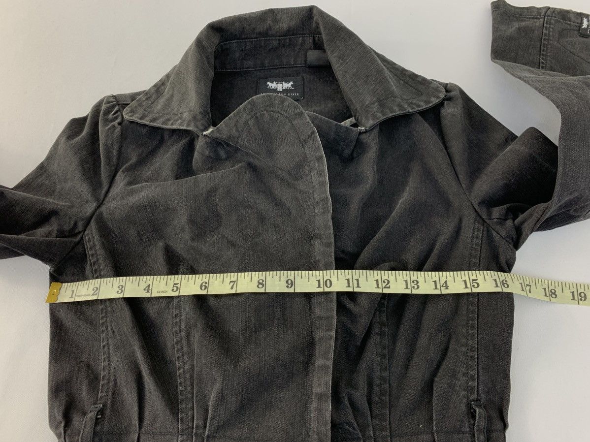 Levi's 90s Levis Lady Style Ball Denim Peacoat Jacket Size L / US 10 / IT 46 - 8 Thumbnail