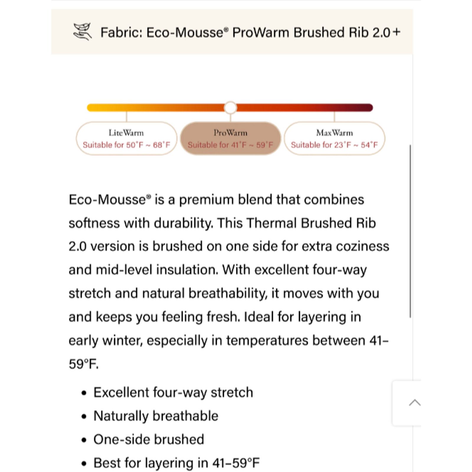 Other OGL Eco Mousse ProWarm Long Sleeve Mock Neck Top Rust XS Size XS / US 0-2 / IT 36-38 - 3 Thumbnail
