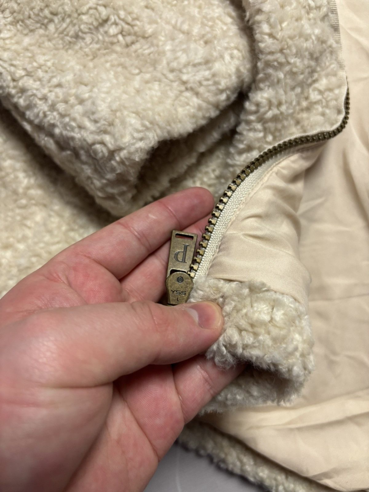 Pendleton Pendleton Sherpa Jacket Teddy Fuzzy Plaid Accents Womens L Size L / US 10 / IT 46 - 11 Thumbnail