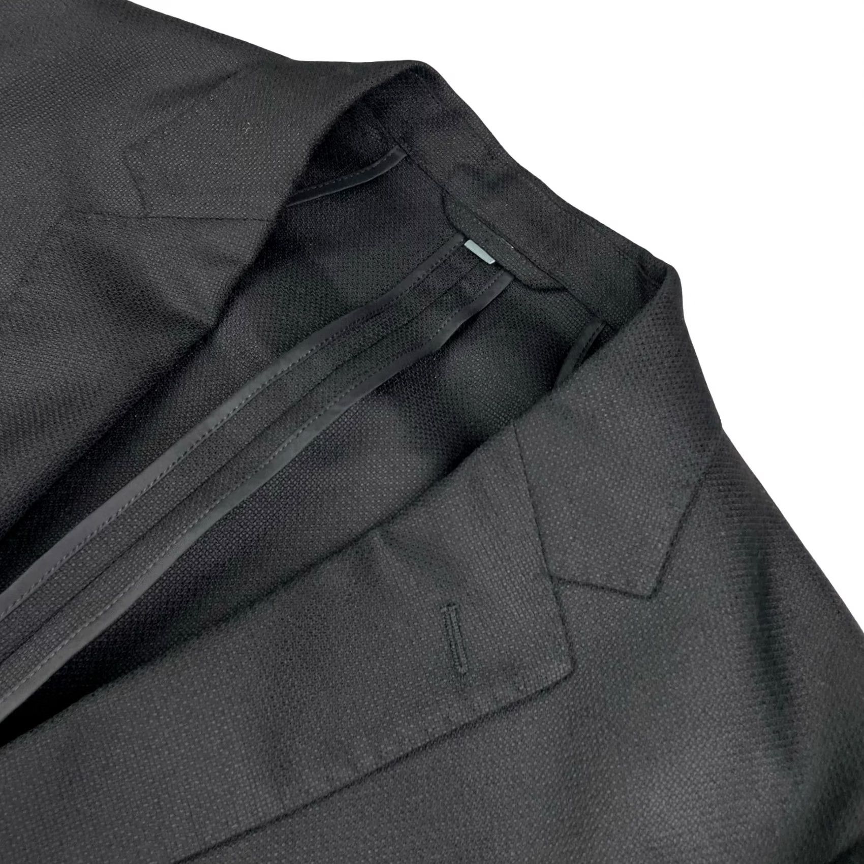Bonobos VINTAGE? No. Bonobos Blazer Men 40R Slim Wool Black Two-Button Notch Lapel 40R Regular Jacket Coat Business Men’s Two Button Blazer Dam? Size 40R - 2 Thumbnail