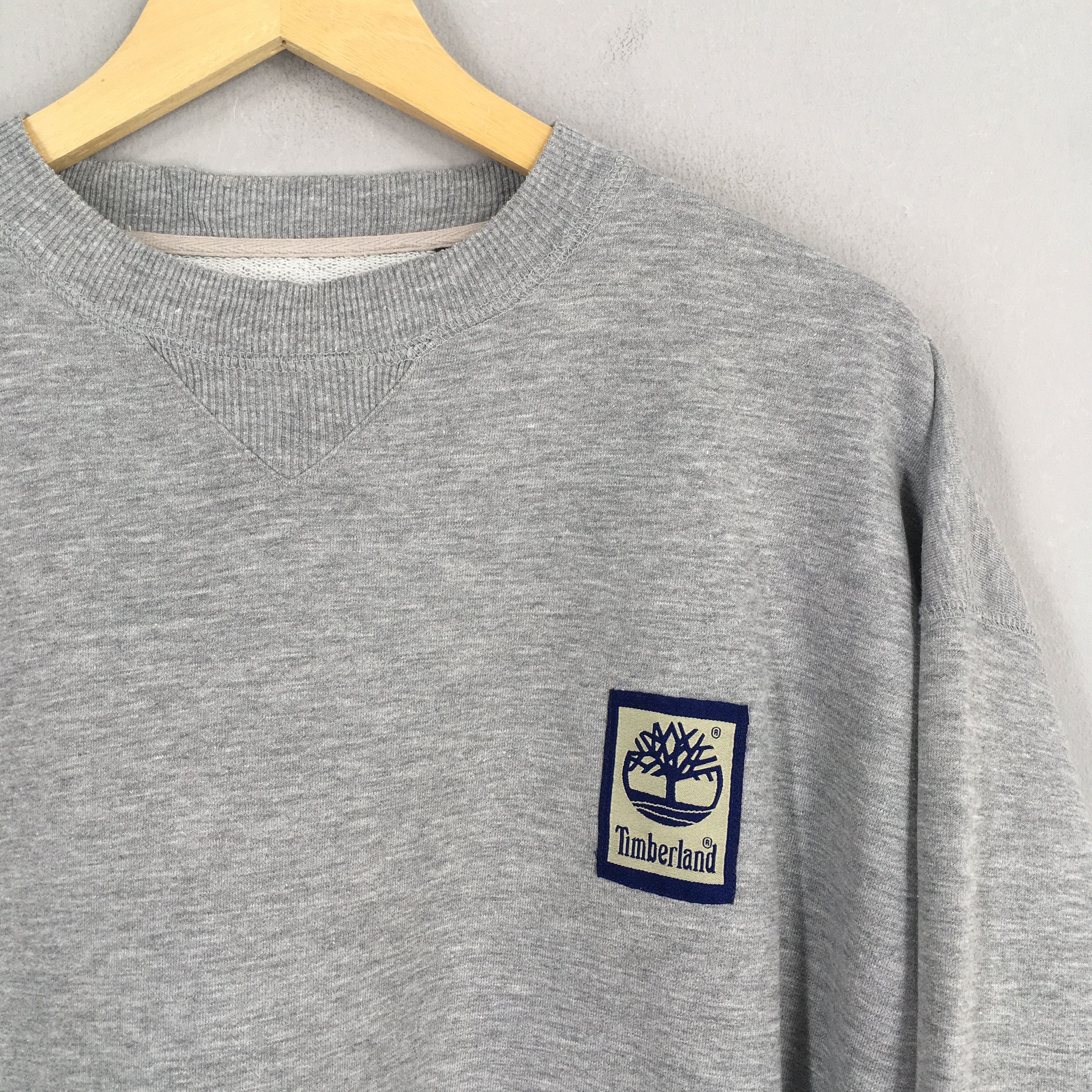 Timberland × Vintage Vintage Timberland Outdoor Gray Sweatshirt Large Size US L / EU 52-54 / 3 - 2 Thumbnail