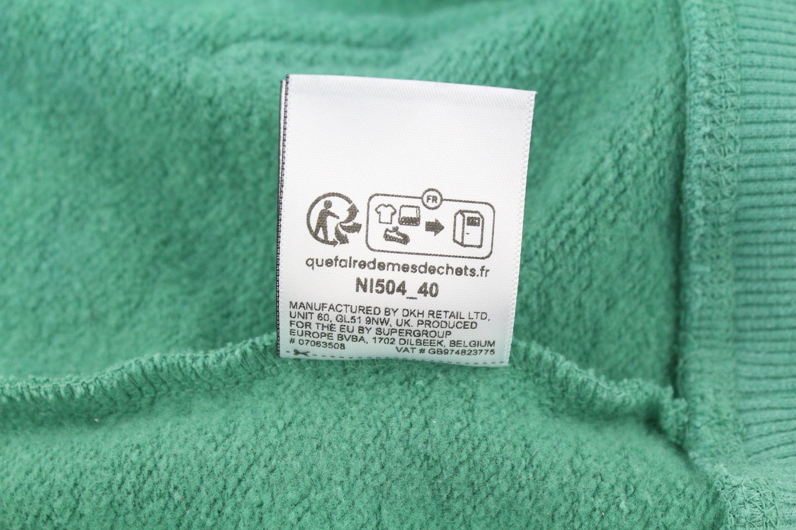 Superdry LO-FI OUTDOOR M Green Kangaroo Hoodie 87136 Size US M / EU 48-50 / 2 - 9 Thumbnail
