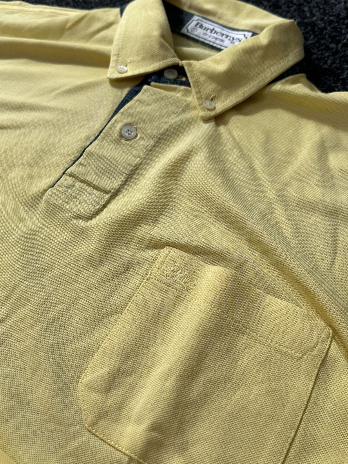 Burberry × Vintage 🚨Vintage Burberry’s RARE Polo luxury old money nova check Size US XL / EU 56 / 4 - 5 Thumbnail
