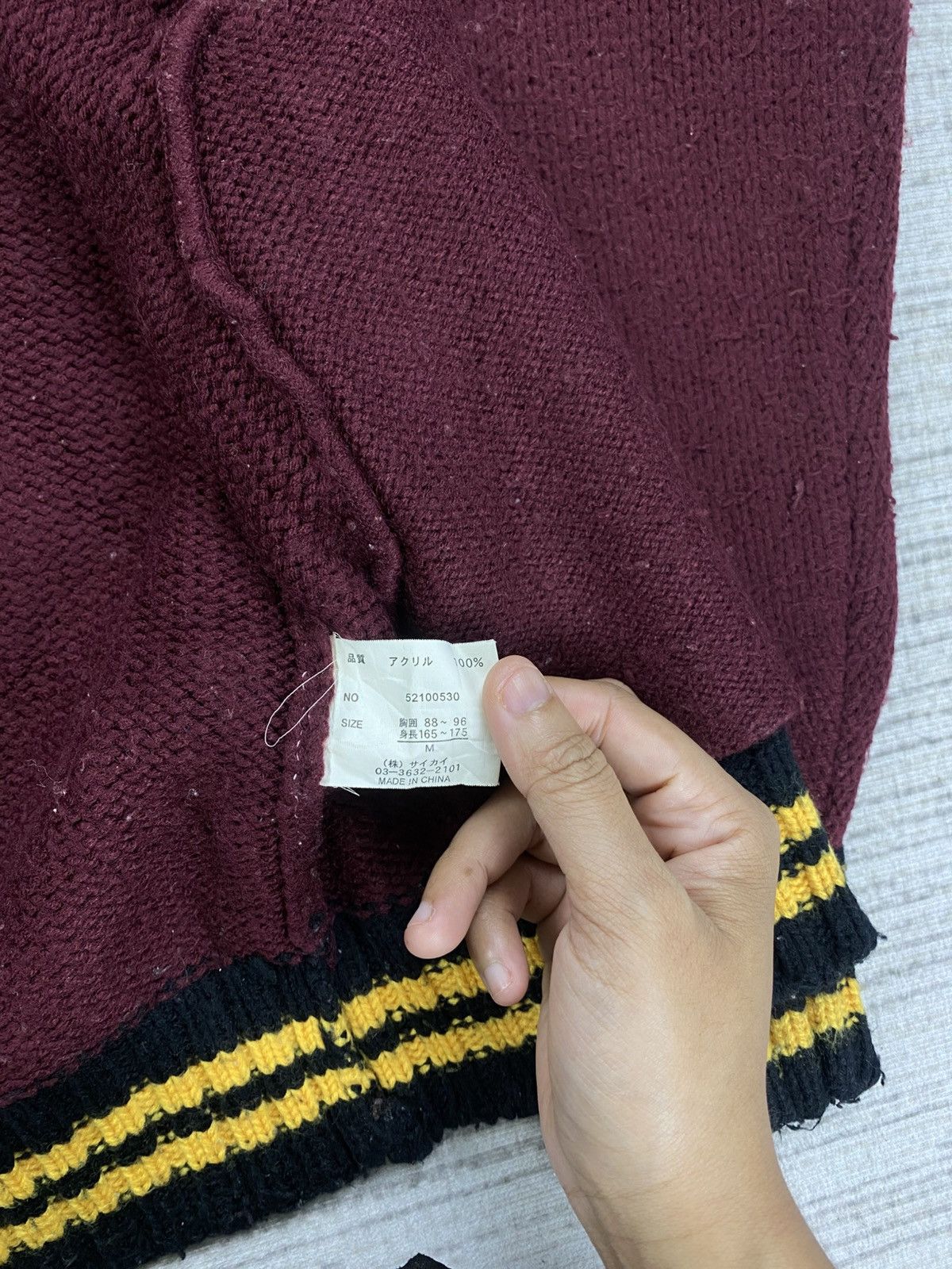 Designer × Japanese Brand × Vintage Vintage 90s Willpip Big Logo Spellout Varsity Jacket Size US M / EU 48-50 / 2 - 10 Thumbnail