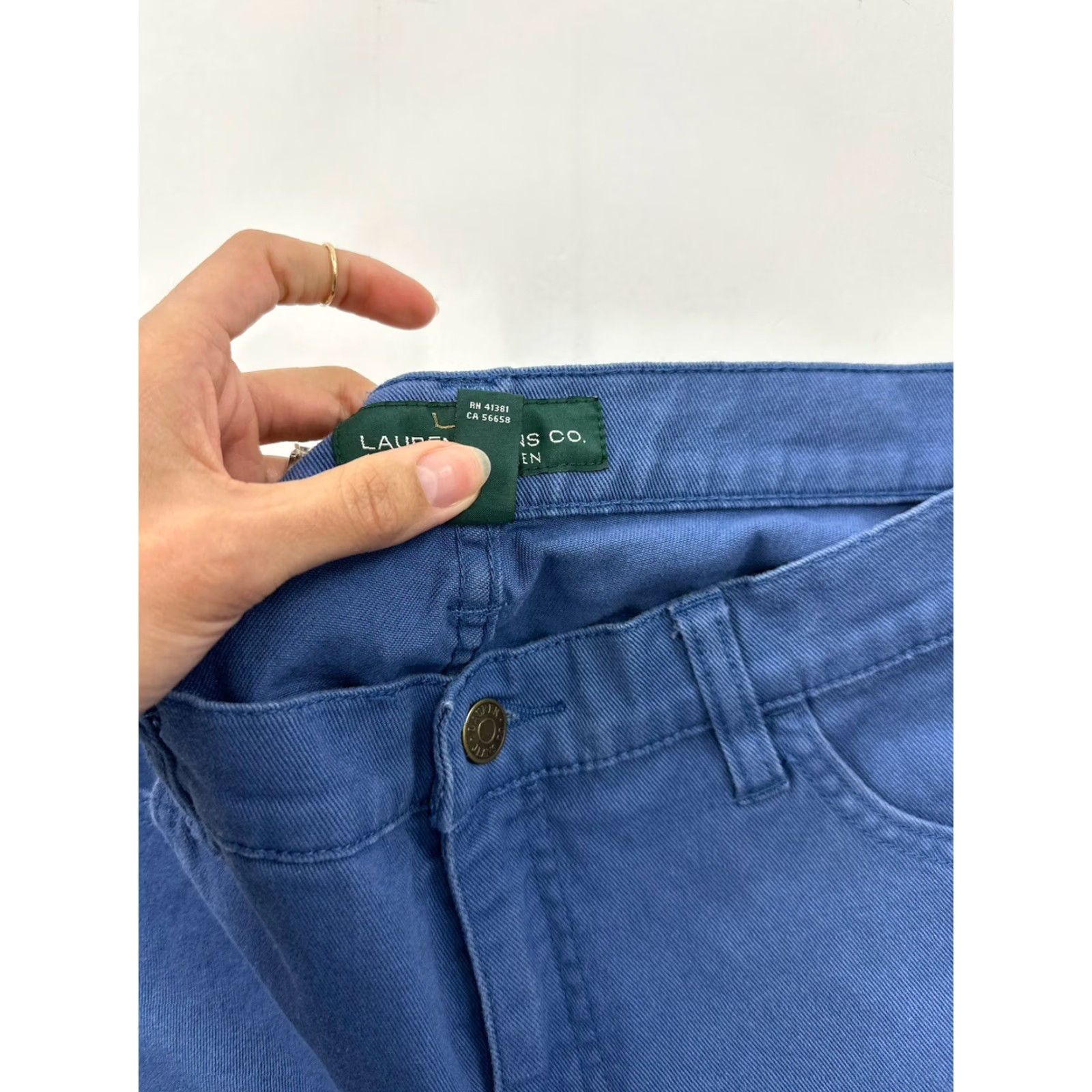 Ralph Lauren Lauren Ralph Lauren Jeans Women’s 14 Blue Classic Straight Jeans Women 14 Blue Straight 14 Womens Blue Lauren Ralph Lauren Jeans Size 36" / US 14 / IT 50 - 5 Thumbnail
