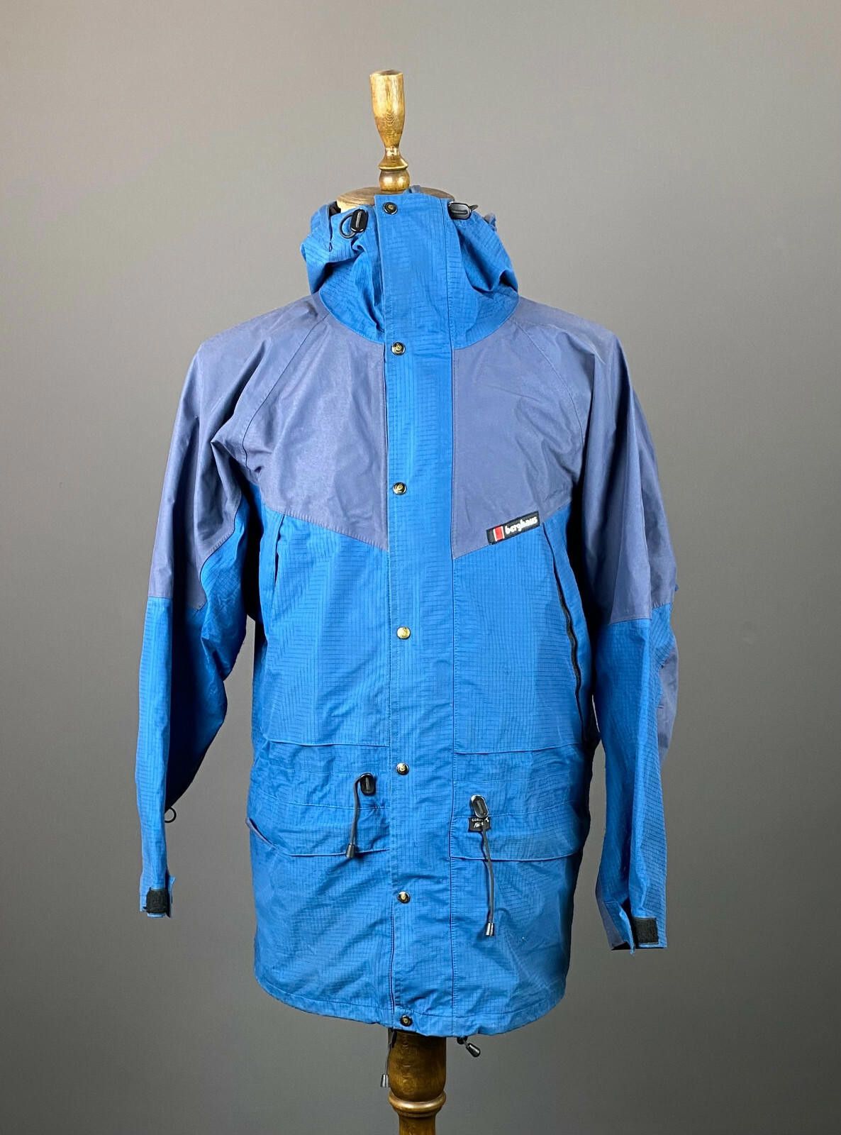 Berghaus Vintage Men Berghaus Extreme 7000 Gore Hooded Jacket Parka Size US XL / EU 56 / 4 - 1 Thumbnail