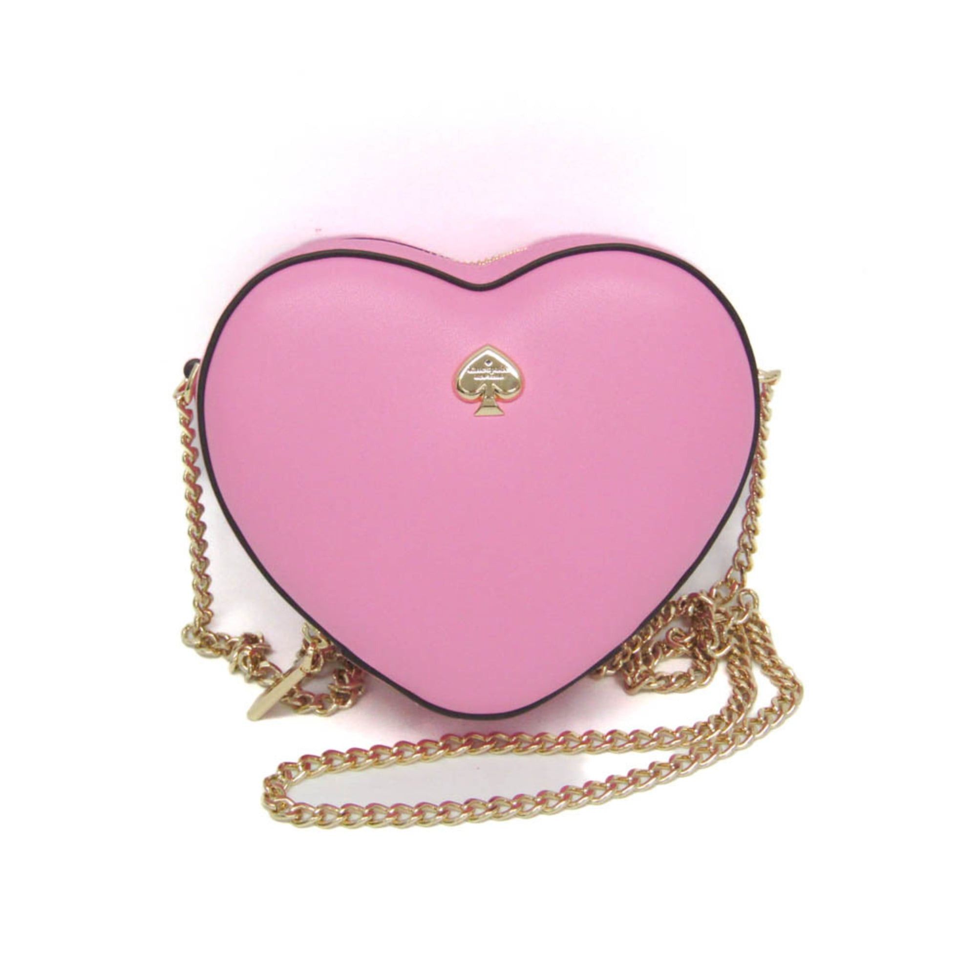 Kate Spade Kate Spade Love Shack 3D Mini Heart KK209 Women's Leather Shoulder Bag Pink Size ONE SIZE - 1 Thumbnail