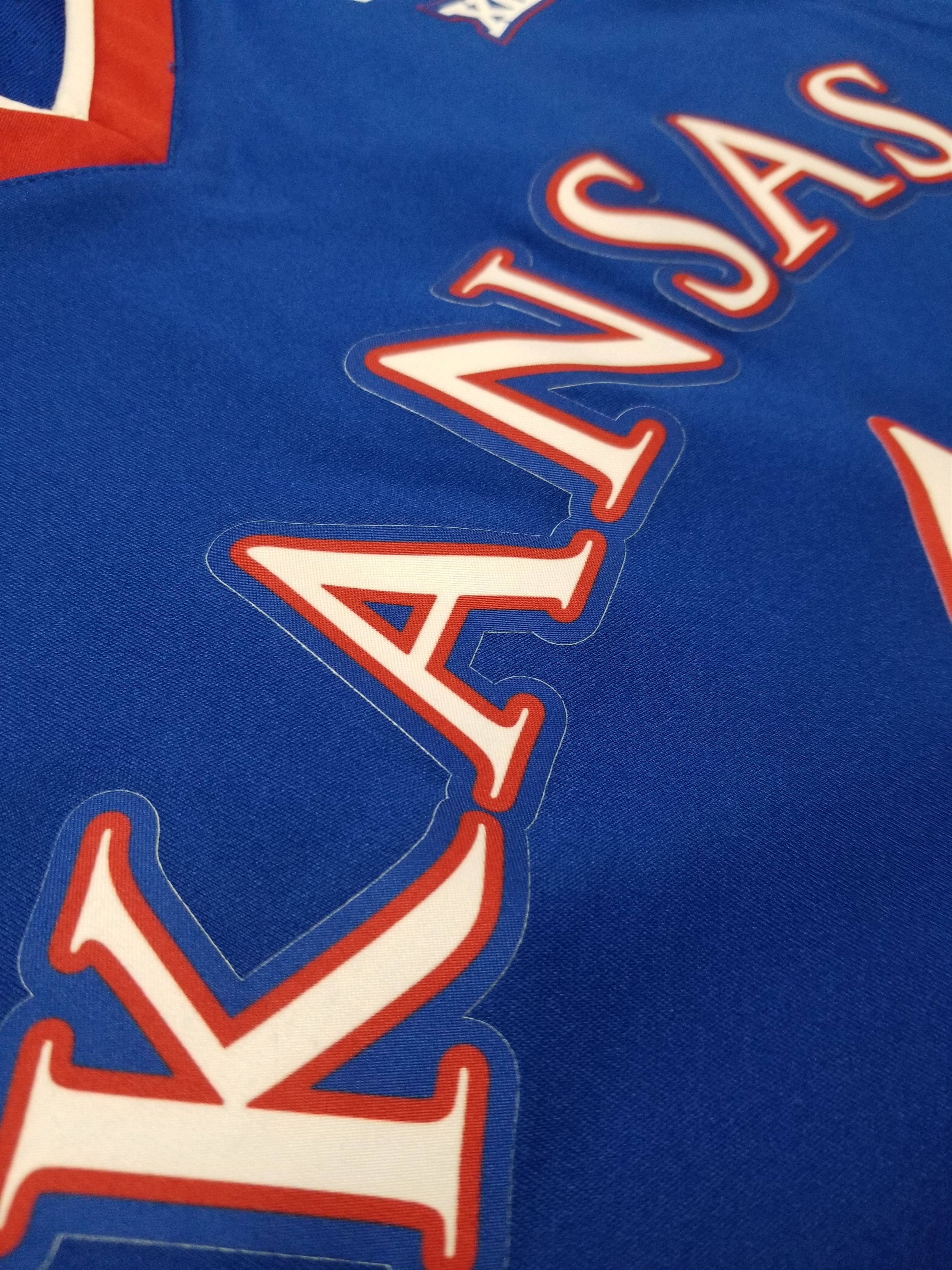 Adidas Kansas Jayhawks NCAA Basketball Jersey Size US XL / EU 56 / 4 - 8 Thumbnail