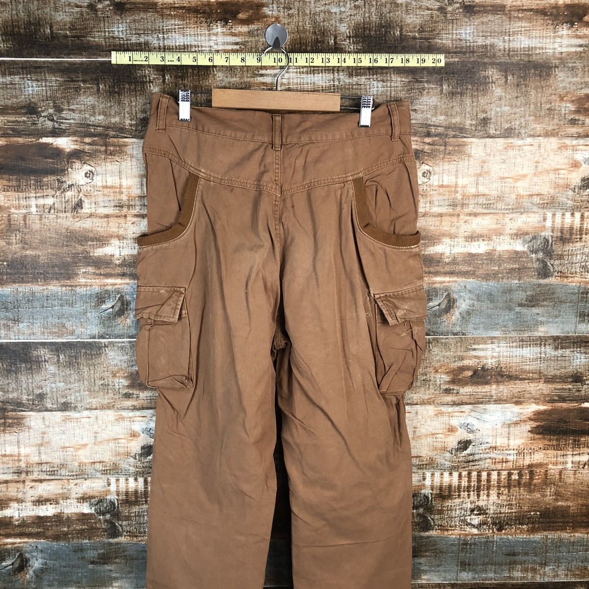 Japanese Brand Freaks Pink Cargo utility tactical Multipocket Pants #A1429 Size US 32 / EU 48 - 16 Thumbnail