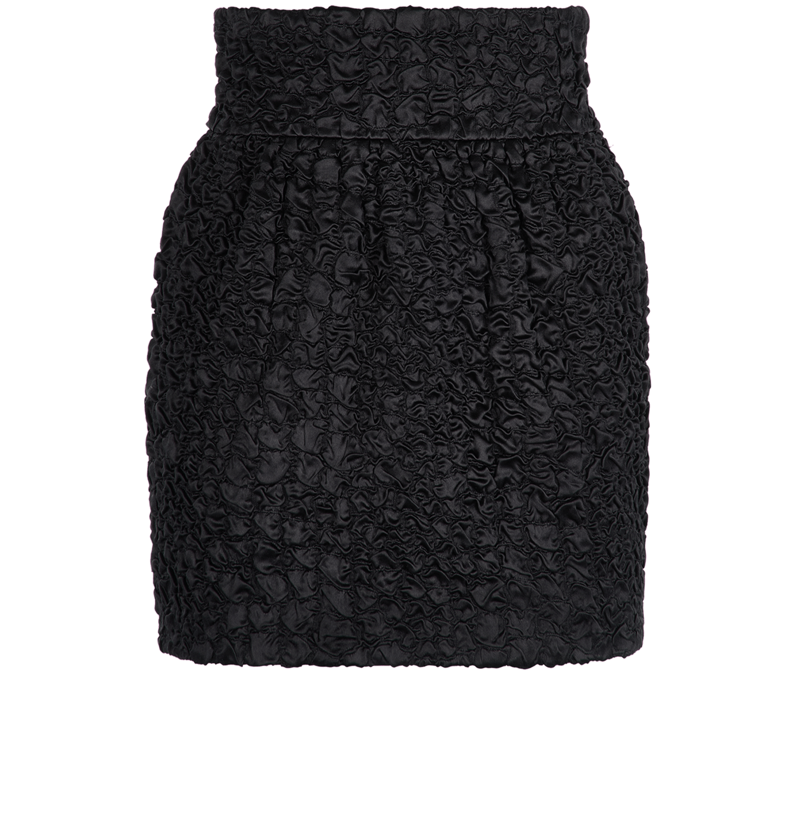 Saint Laurent Paris o1y0126 Mini Skirt in Black Size 28" / US 6 / IT 42 - 1 Thumbnail