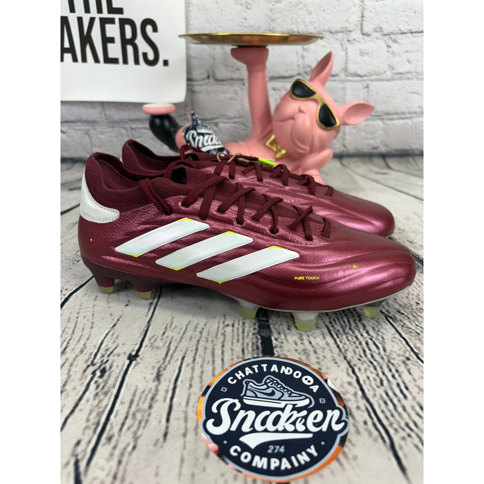 Adidas Adidas Copa Pure 2 Elite FG Soccer Cleat Womens 5.5 Red Shoe Size US 5.5 / IT 35.5 - 5 Thumbnail