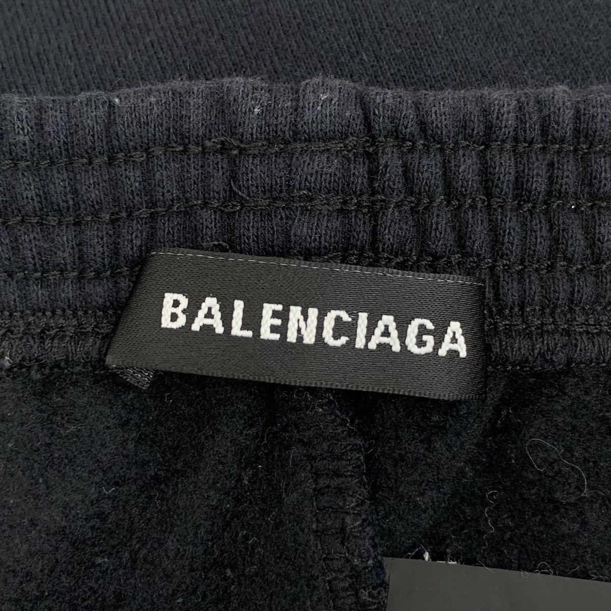 Balenciaga Balenciaga Black Letter Printed Casual Sweatpants K26WX Size 27" / US 4 / IT 40 - 5 Thumbnail