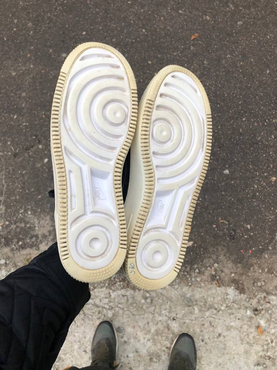 Nike × Vintage VERY RARE NIKE AIR FORCE DESIGNER SNEAKERS JAPAN STYLE Y2K Size US 8 / IT 38 - 14 Thumbnail