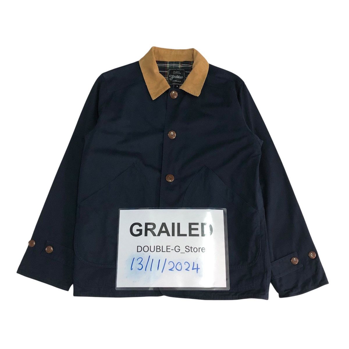 45rpm 📌Vintage Chore Work Jacket Temptation Blanket Wool Size US M / EU 48-50 / 2 - 1 Thumbnail