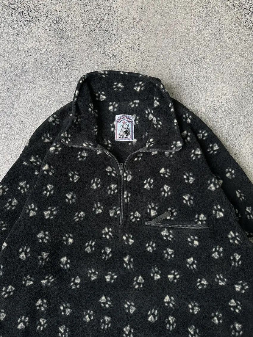 Jack Wolfskin Vintage Jack Wolfskin Multilogo Fleece Sweatshirt Size US M / EU 48-50 / 2 - 6 Thumbnail