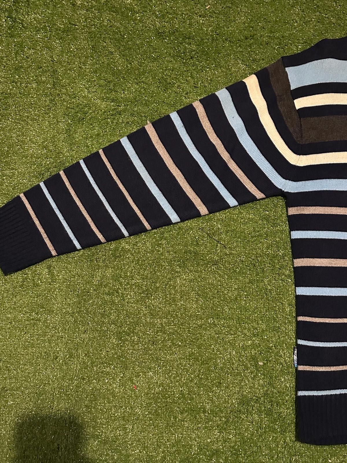 Mecca Men's Mecca Striped Acrylic Sweater Size Large Size ONE SIZE - 6 Thumbnail
