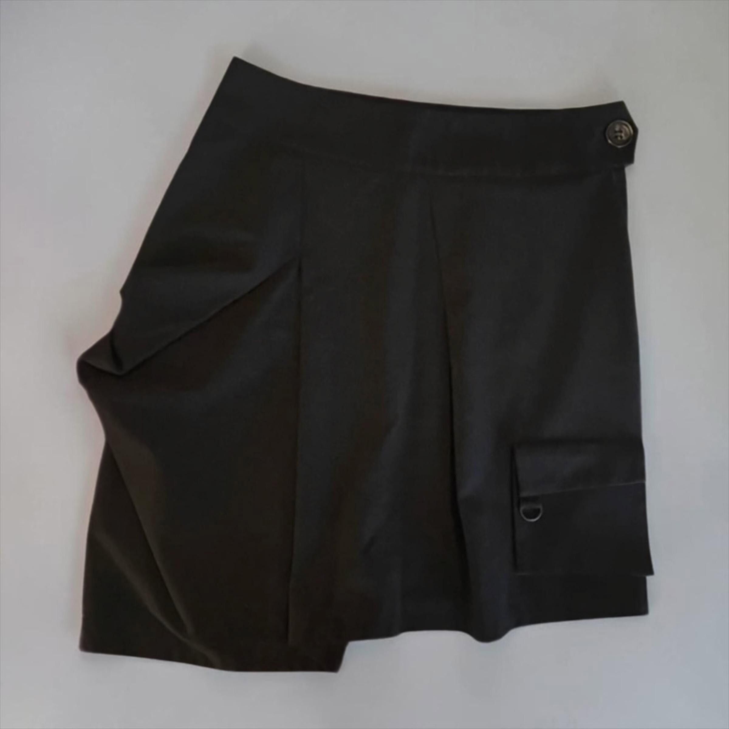 Cop Copine The Cop Copine Half Pleated Draped Archive Skirt Size 34" / US 12 / IT 48 - 7 Thumbnail