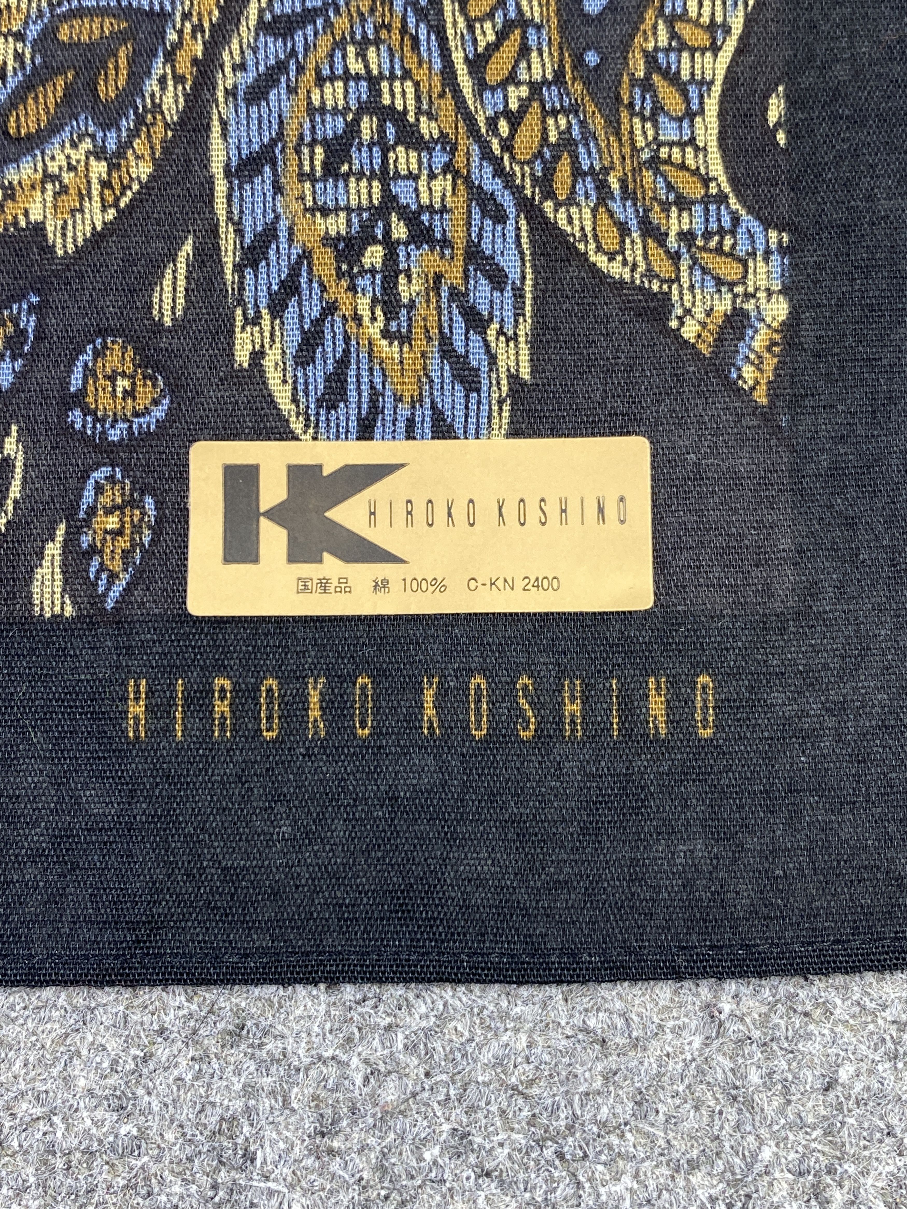 Hiroko Koshino Homme Hiroko Koshino Handkerchief / Neckerchief KT0188 Size ONE SIZE - 7 Thumbnail
