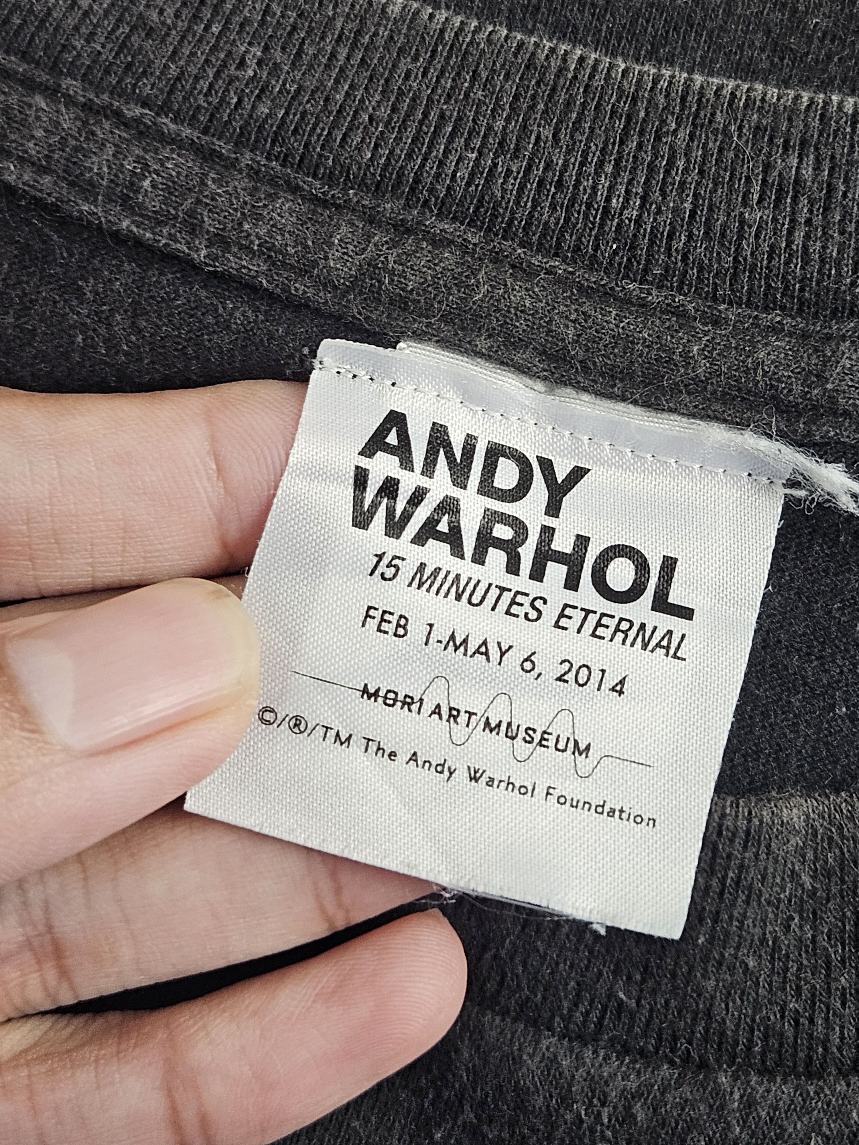 Andy Warhol Andy Warhol potrait pop art tee shirt Size US M / EU 48-50 / 2 - 4 Thumbnail