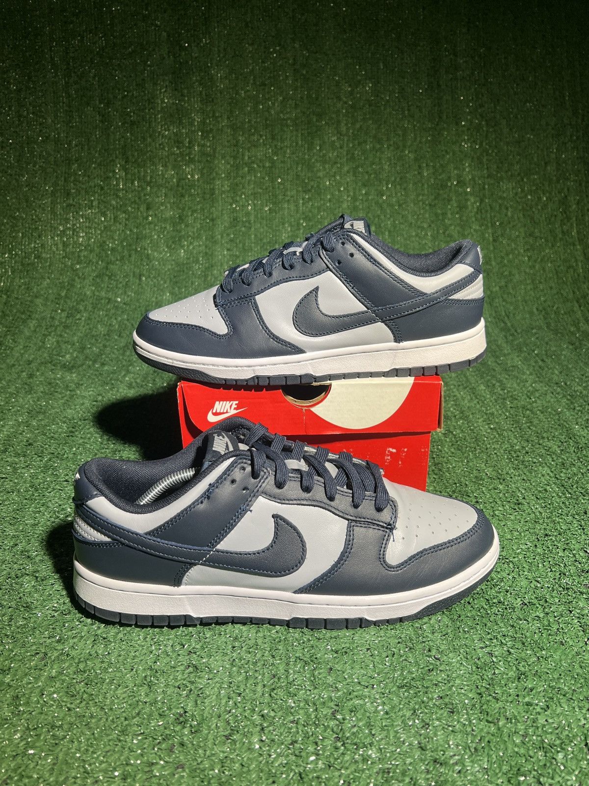 image of Nike Dunk Low Georgetown Size 9 Shoes in Navy, Men's