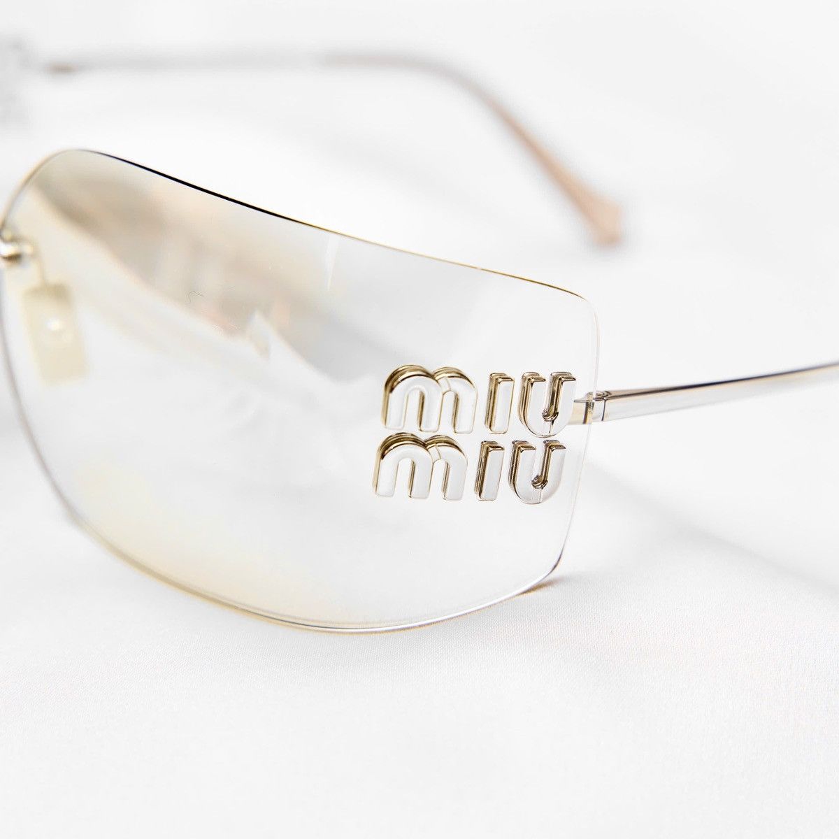 Miu Miu MIU MIU 0MU 54YS 1BC10F SUNGLASSES Size ONE SIZE - 3 Thumbnail