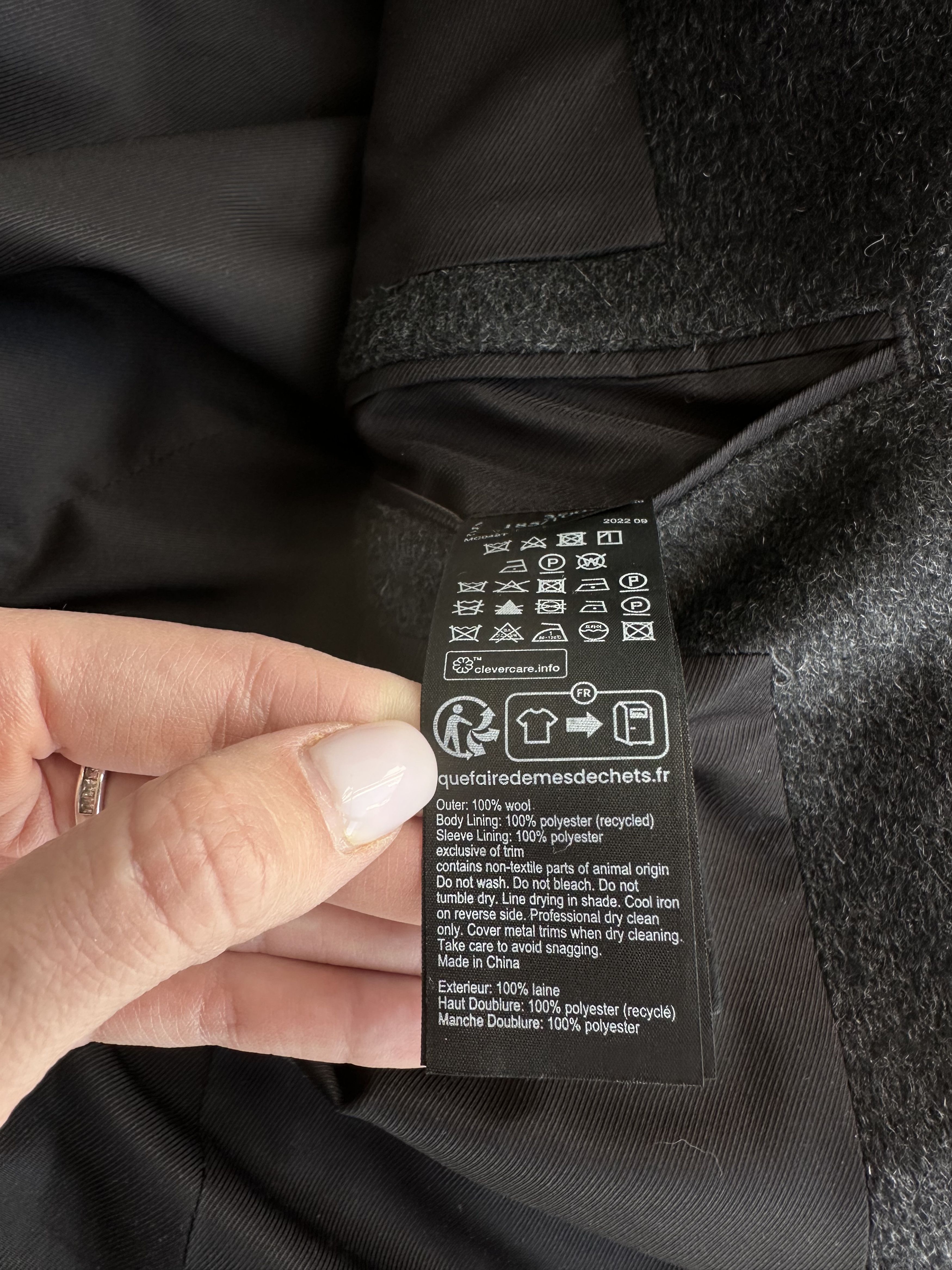 Allsaints Allsaints Wool Coat Size M / US 6-8 / IT 42-44 - 12 Thumbnail