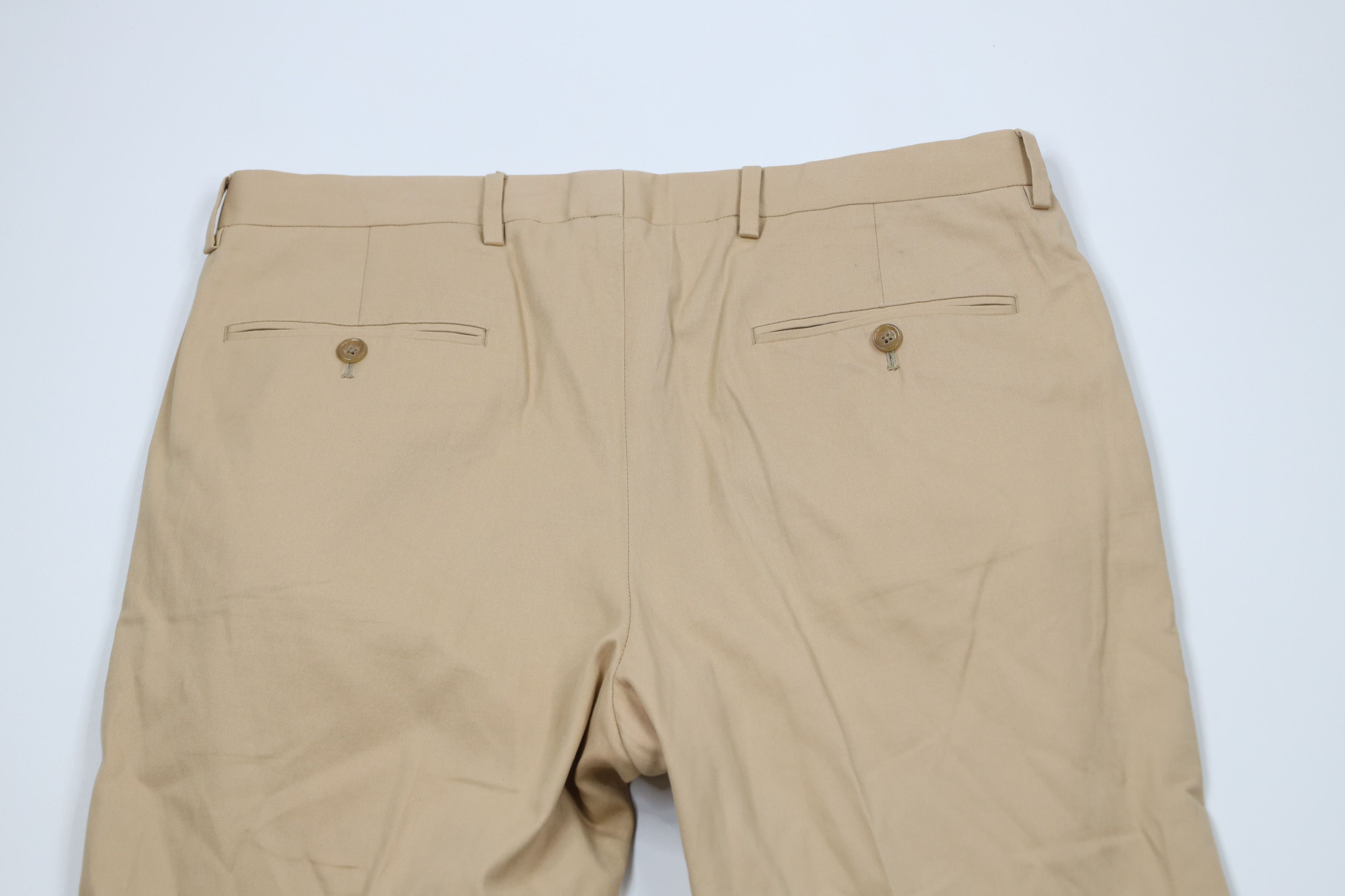 J.Crew × Vintage Vintage J Crew Distressed Straight Leg Chino Pants Cotton Size US 32 / EU 48 - 10 Thumbnail