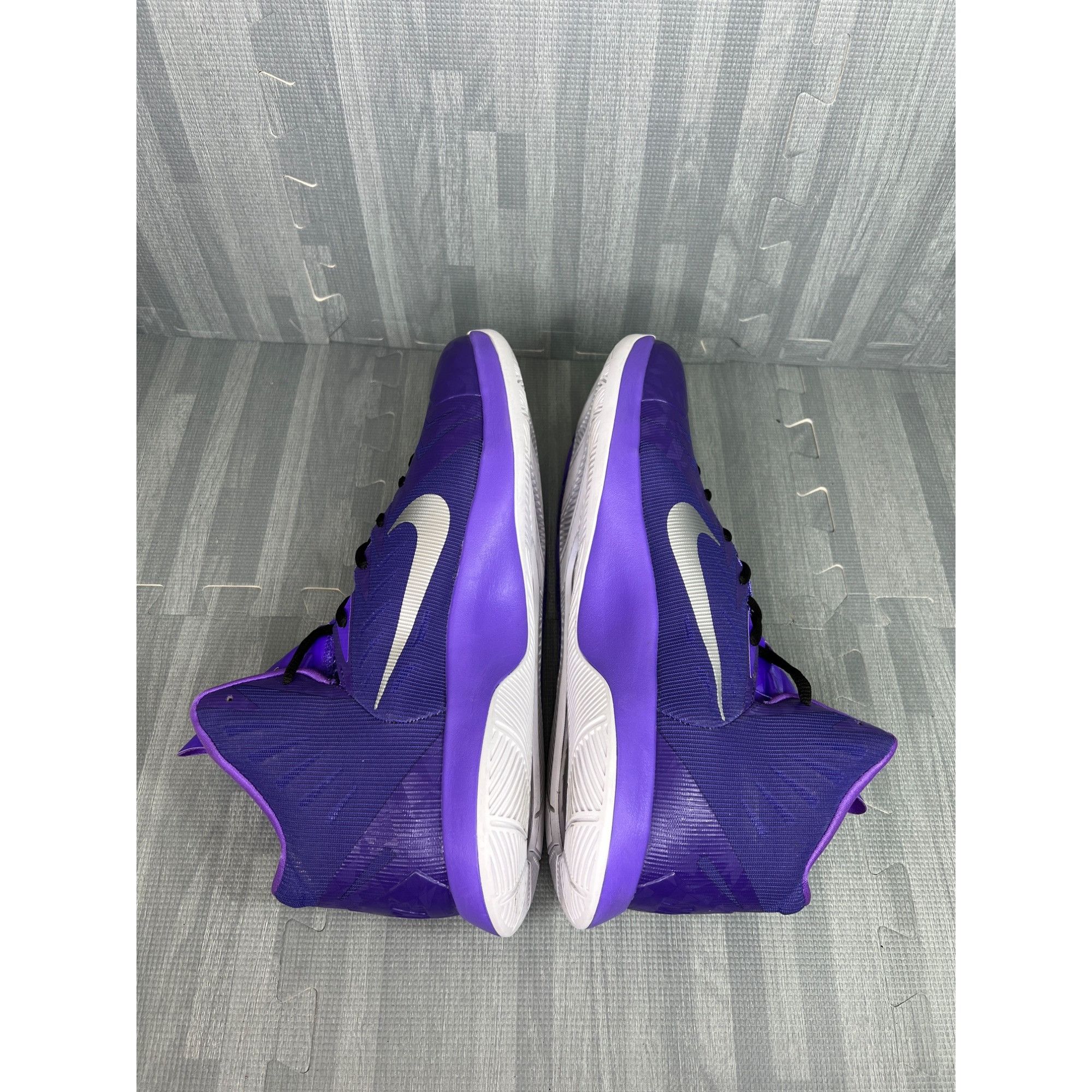 Nike Nike Lunar Hyperquickness Mens 12.5 Purple Basketball Shoes Size US 12.5 / EU 45-46 - 6 Thumbnail
