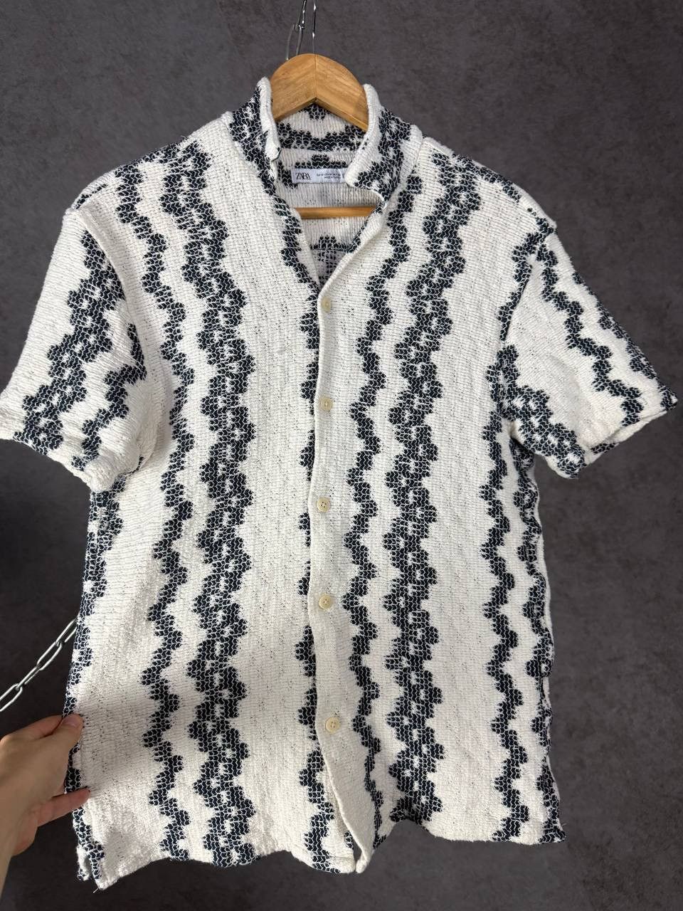 Zara Zara Man art Hawaiian shirt Size US S / EU 44-46 / 1 - 3 Thumbnail
