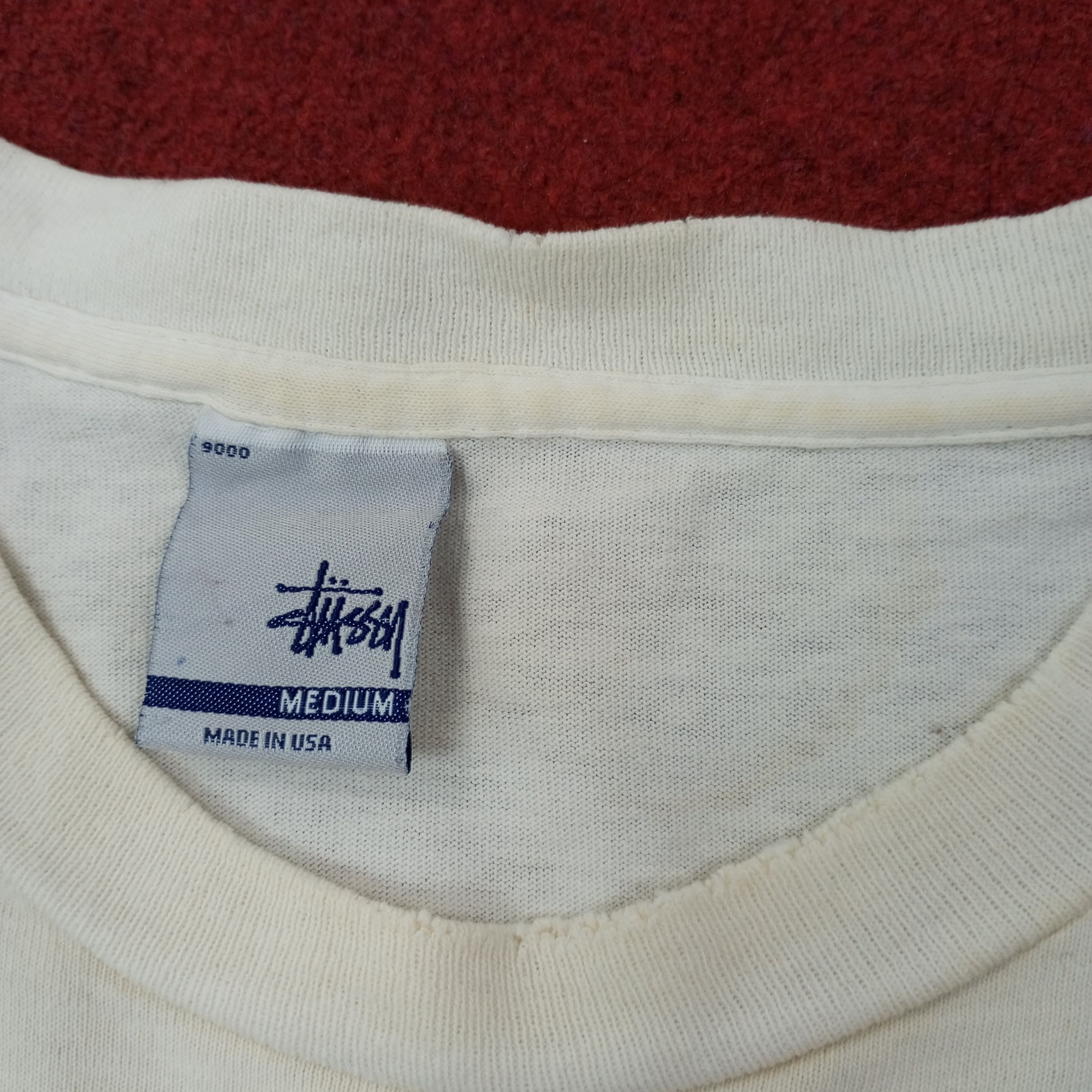 Stussy Stussy Streetwear Spellout Design Vintage Tshirt c249n51 Size US M / EU 48-50 / 2 - 12 Thumbnail