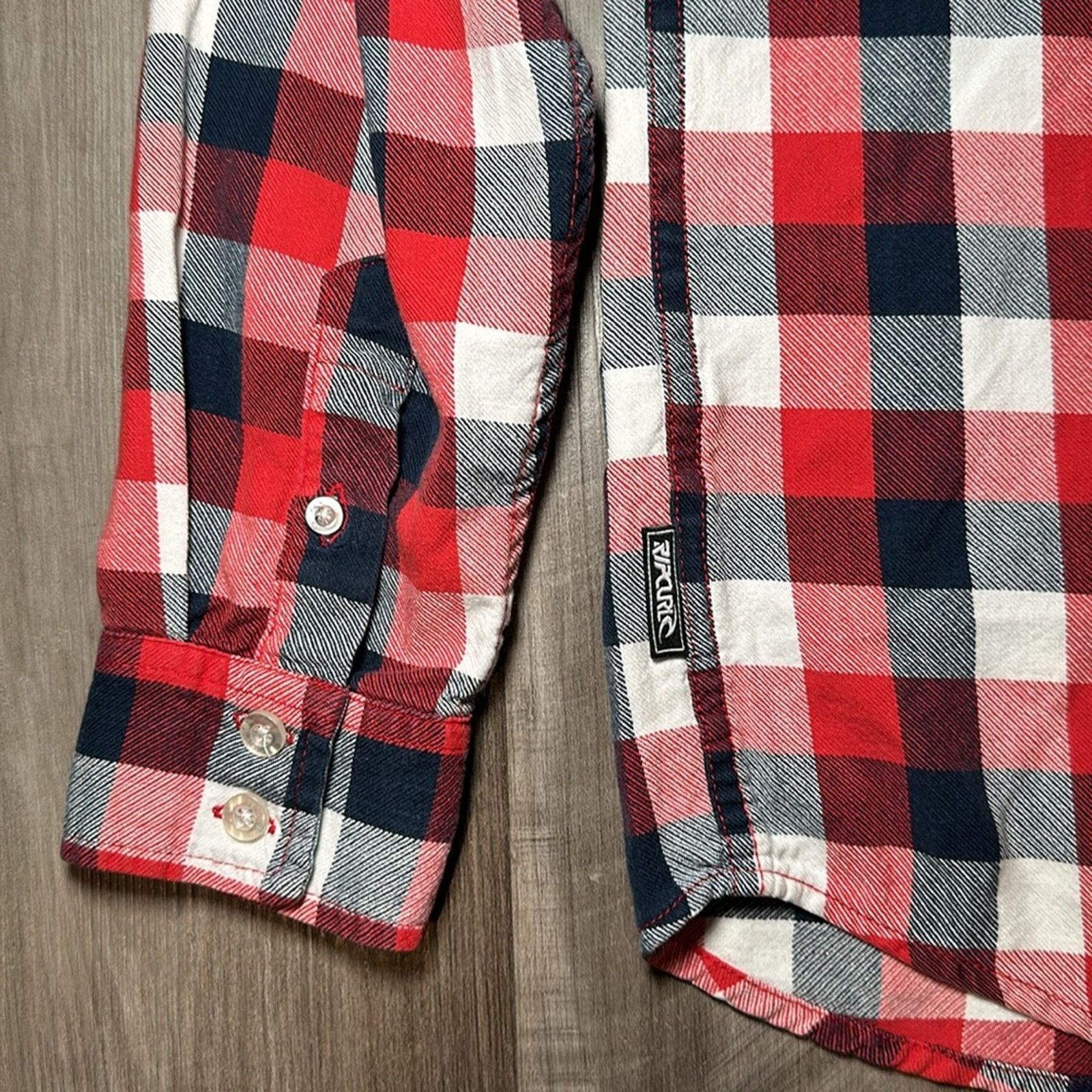 Rip Curl Rip Curl Freshen Up Slim Fit Long Sleeve Button Down - Large Size US L / EU 52-54 / 3 - 4 Thumbnail