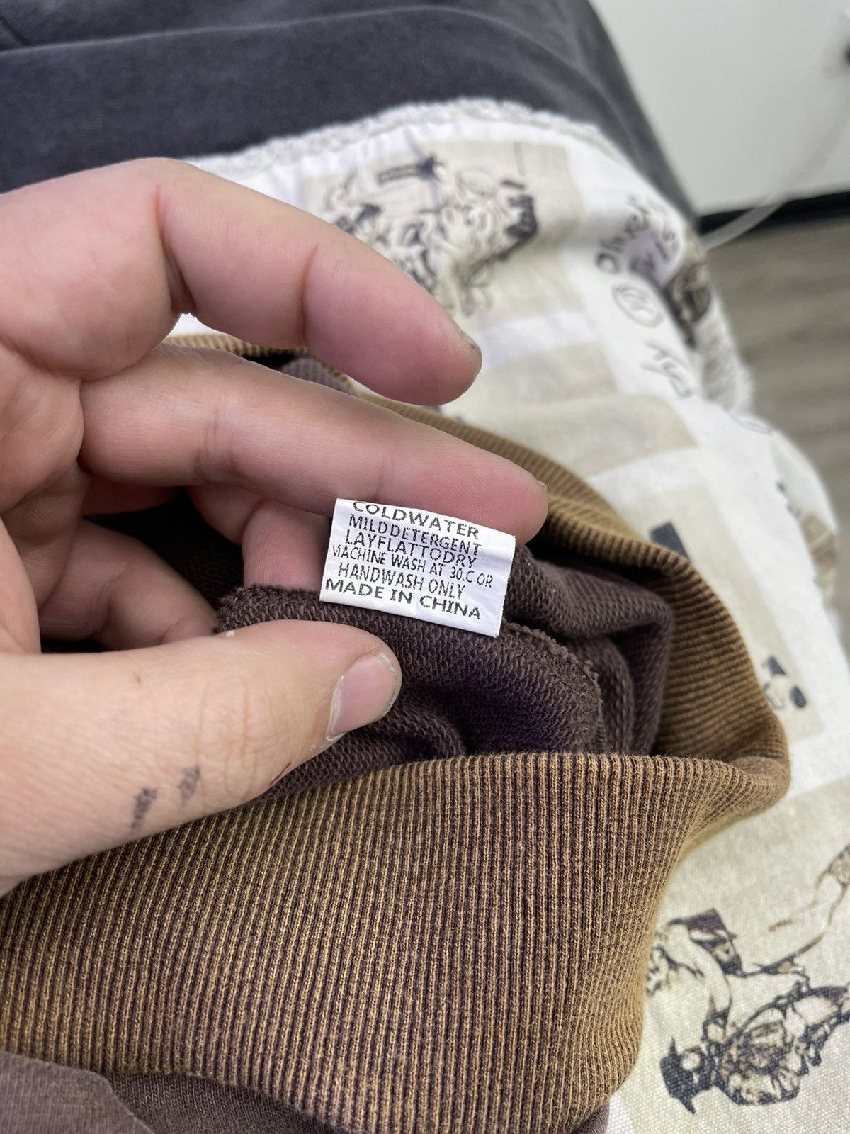 Saint Vanity Saint vanity hoodie ( brown) Size US S / EU 44-46 / 1 - 8 Thumbnail