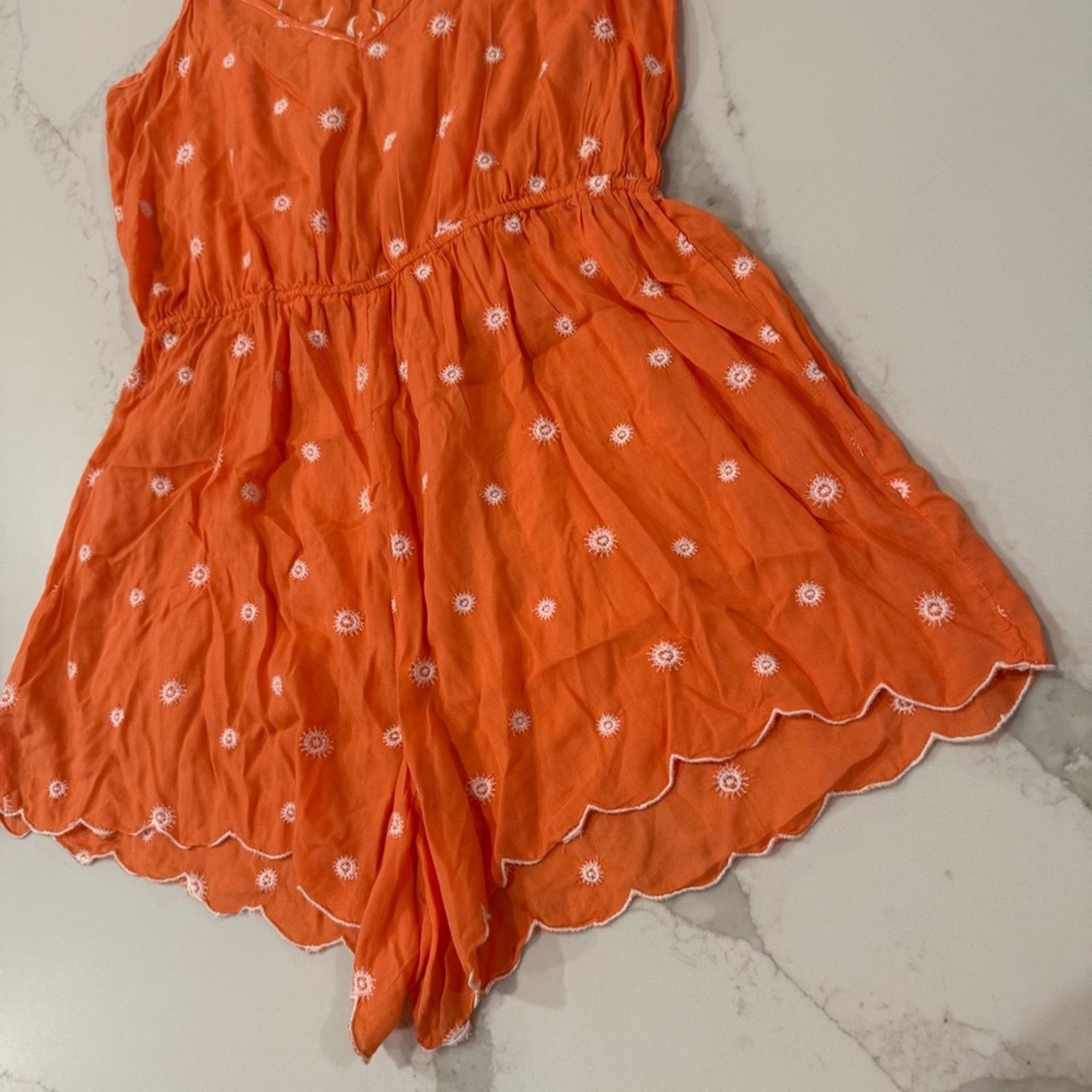 Anthropologie Anthropologie x Eloise Elspeth Floral Romper Women’s Large Size 34" / US 12 / IT 48 - 7 Thumbnail