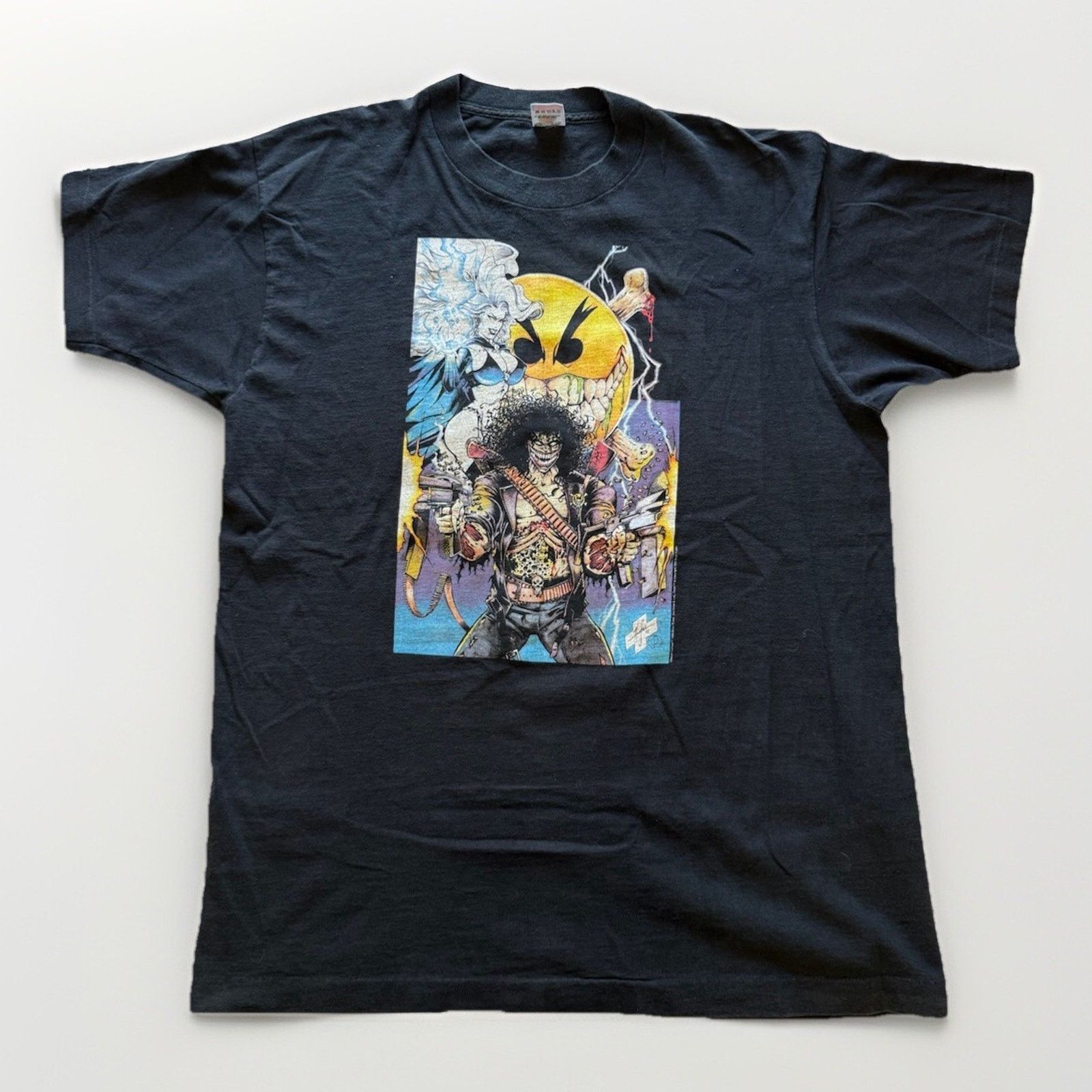 Fruit Of The Loom Vintage 1993 Chaos Comics Evil Ernie Deadtime T-Shirt XL Size US XL / EU 56 / 4 - 1 Thumbnail